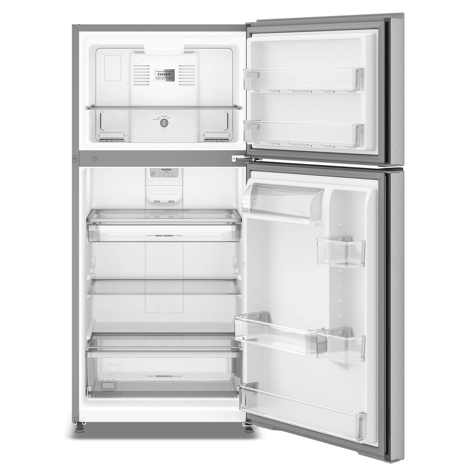 Maytag 30" 19.3 Cu. Ft. Fingerprint Resistant Stainless Steel Top-Freezer Refrigerator - MRTX5119SZ - Image 3