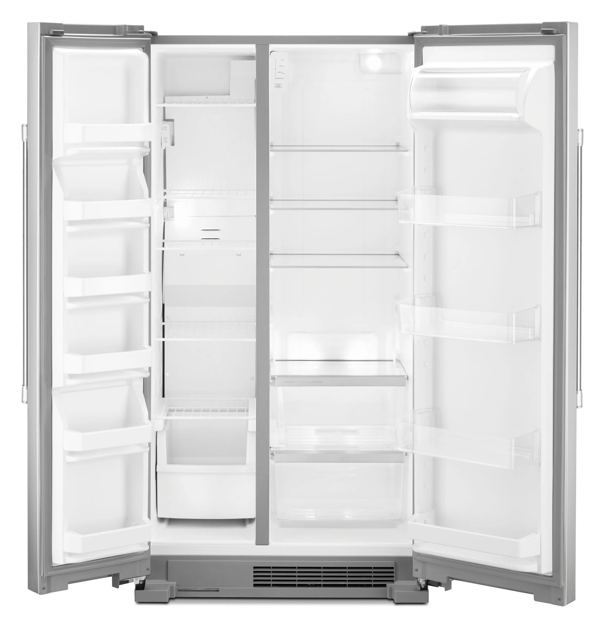 Maytag 35.88" 25 Cu. Ft. Fingerprint Resistant Stainless Steel  Side-by-Side Refrigerator - MSS25N4MKZ - Image 2
