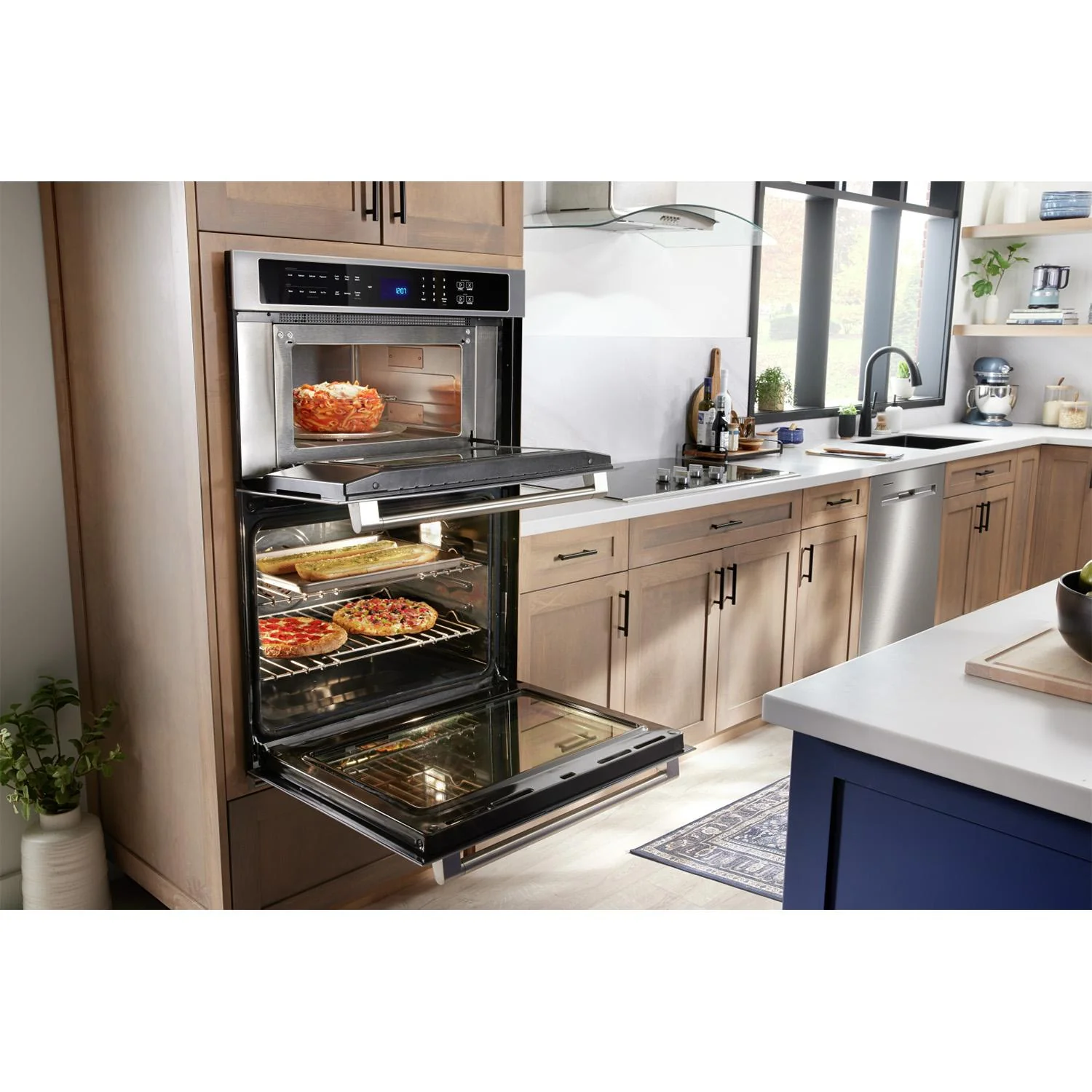 Maytag Fingerprint Resistant Stainless Steel Combi Wall Oven (6.40 Cu Ft) - MOEC6030LZ - Image 8