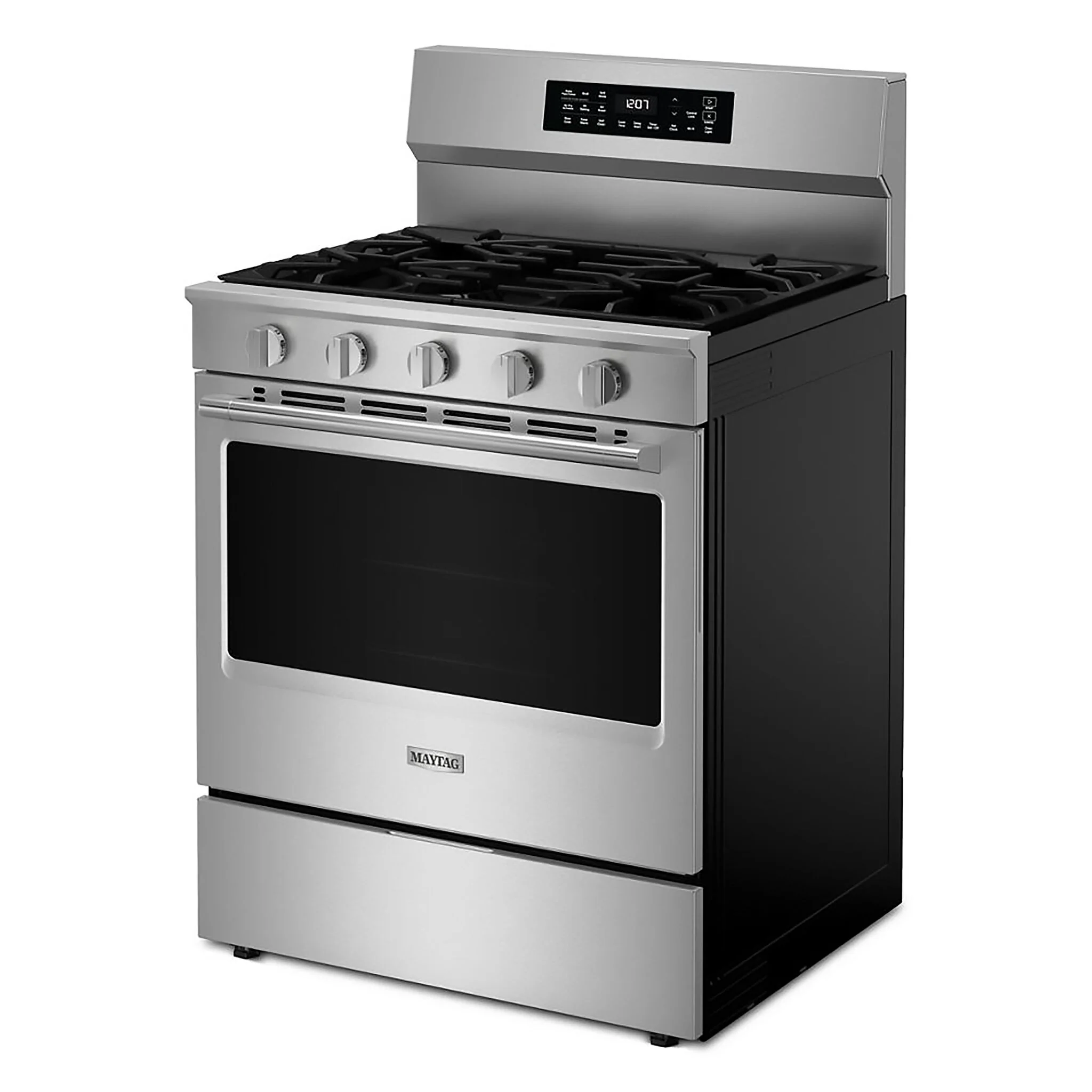 Maytag Fingerprint Resistant Stainless Steel Freestanding Gas Convection Range (5. cu.ft.) - MFGS7030SZ - Image 4