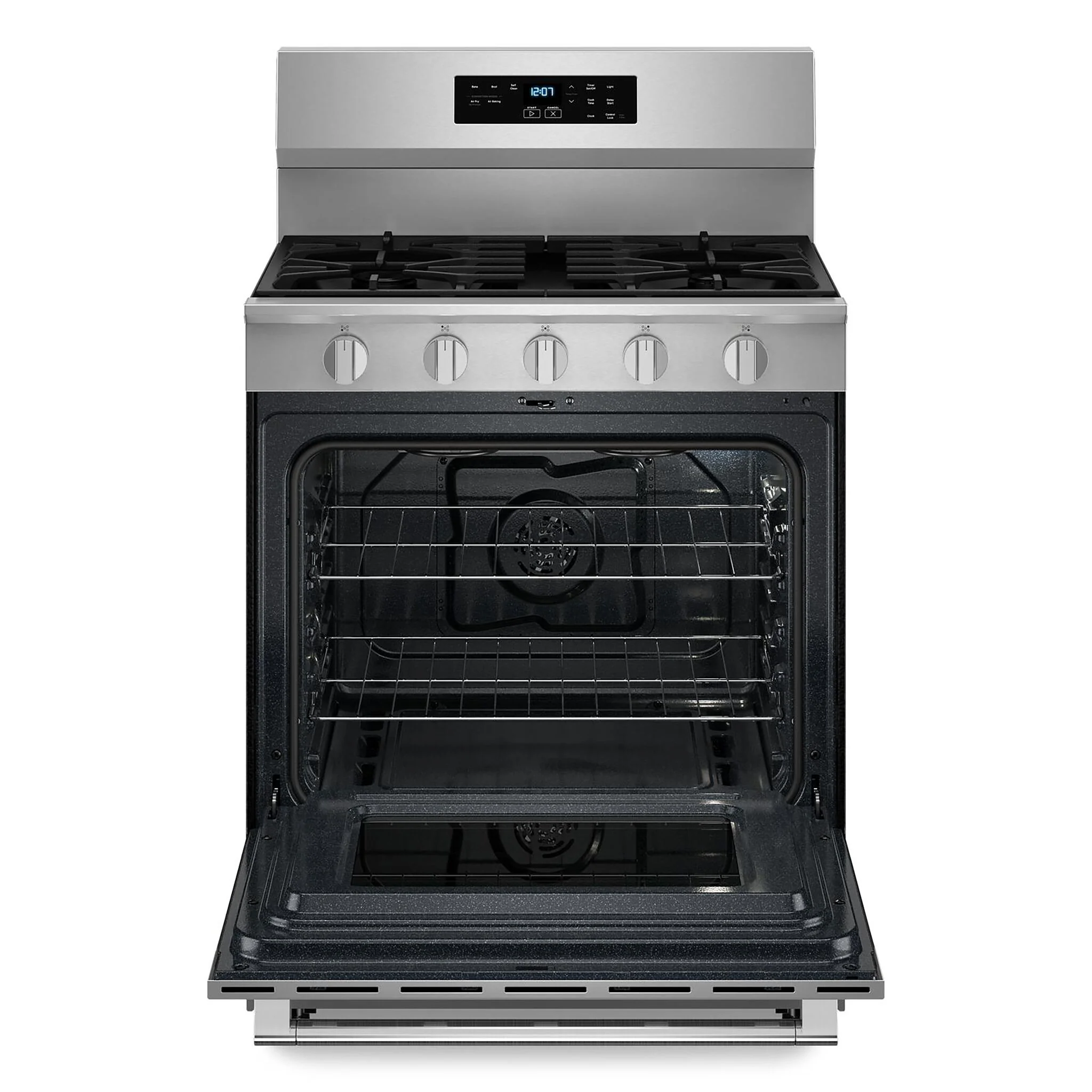 Maytag Fingerprint Resistant Stainless Steel Gas Freestanding Range (5 Cu.Ft.) - MFGS6030RZ - Image 2