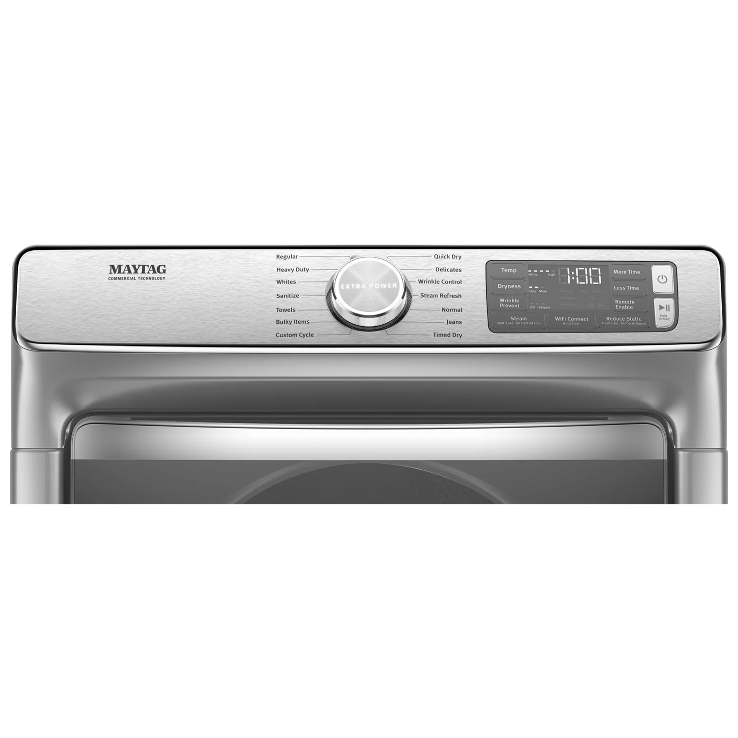 Maytag Metallic Slate Front-Load Washer (5.8 cu. ft.) & Gas Dryer (7.3 cu. ft.) - MHW8630HC/MGD8630HC - Image 5
