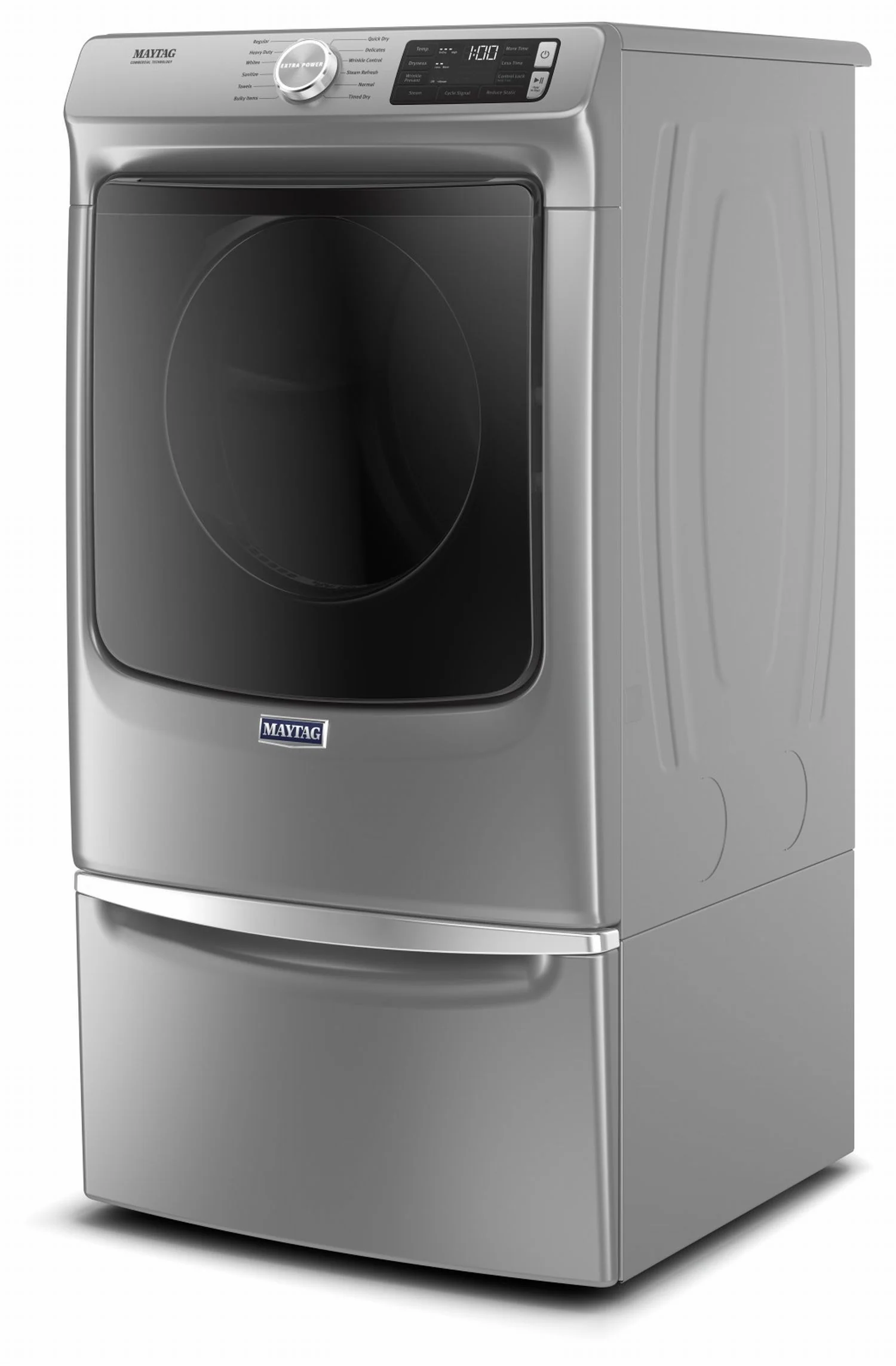 Maytag Metallic Slate Gas Dryer (7.3 Cu. Ft.) - MGD6630HC - Image 3