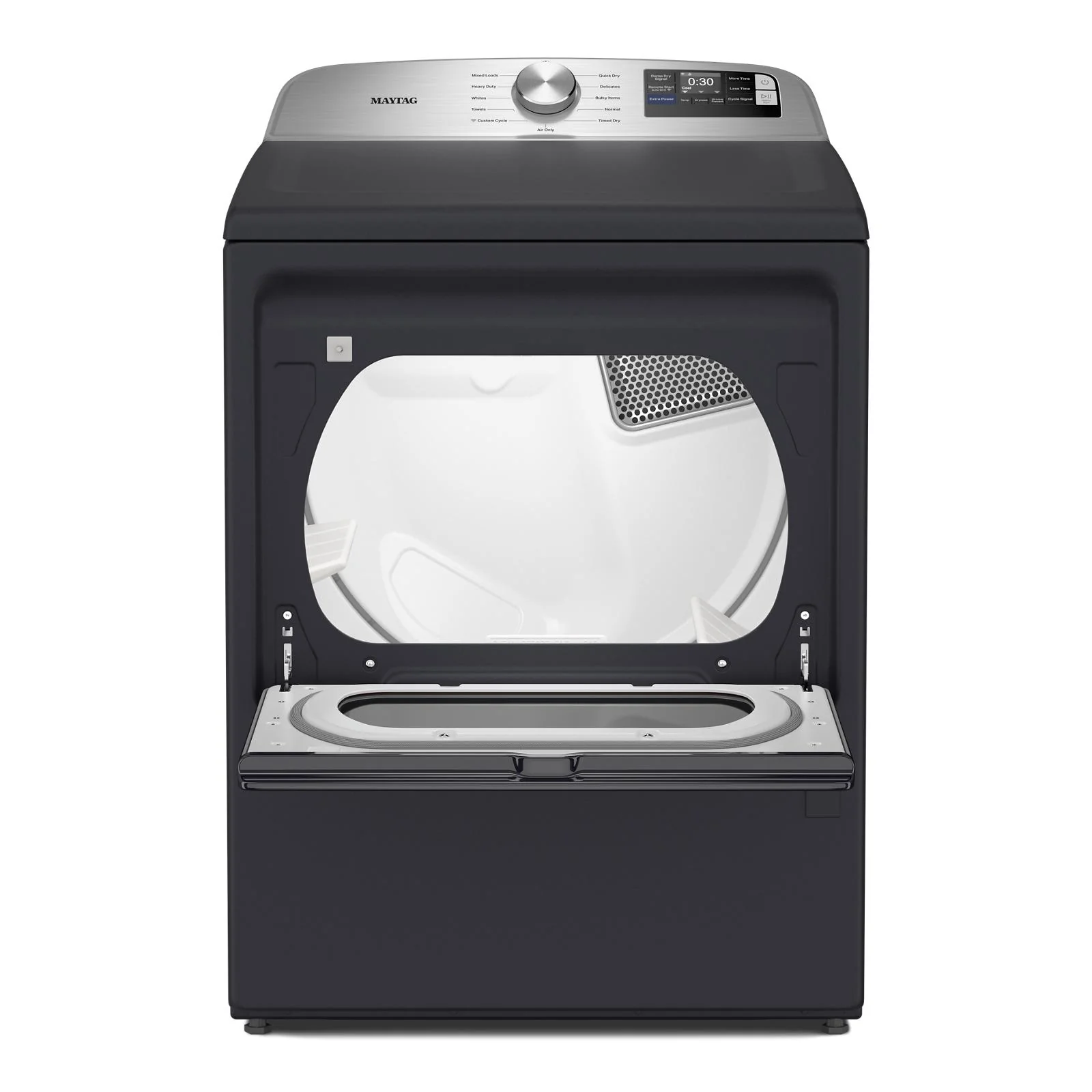 Maytag Midnight Steel Smart Electric Dryer (7.4 Cu. Ft.) with Extra Power - YMED6205RF - Image 4