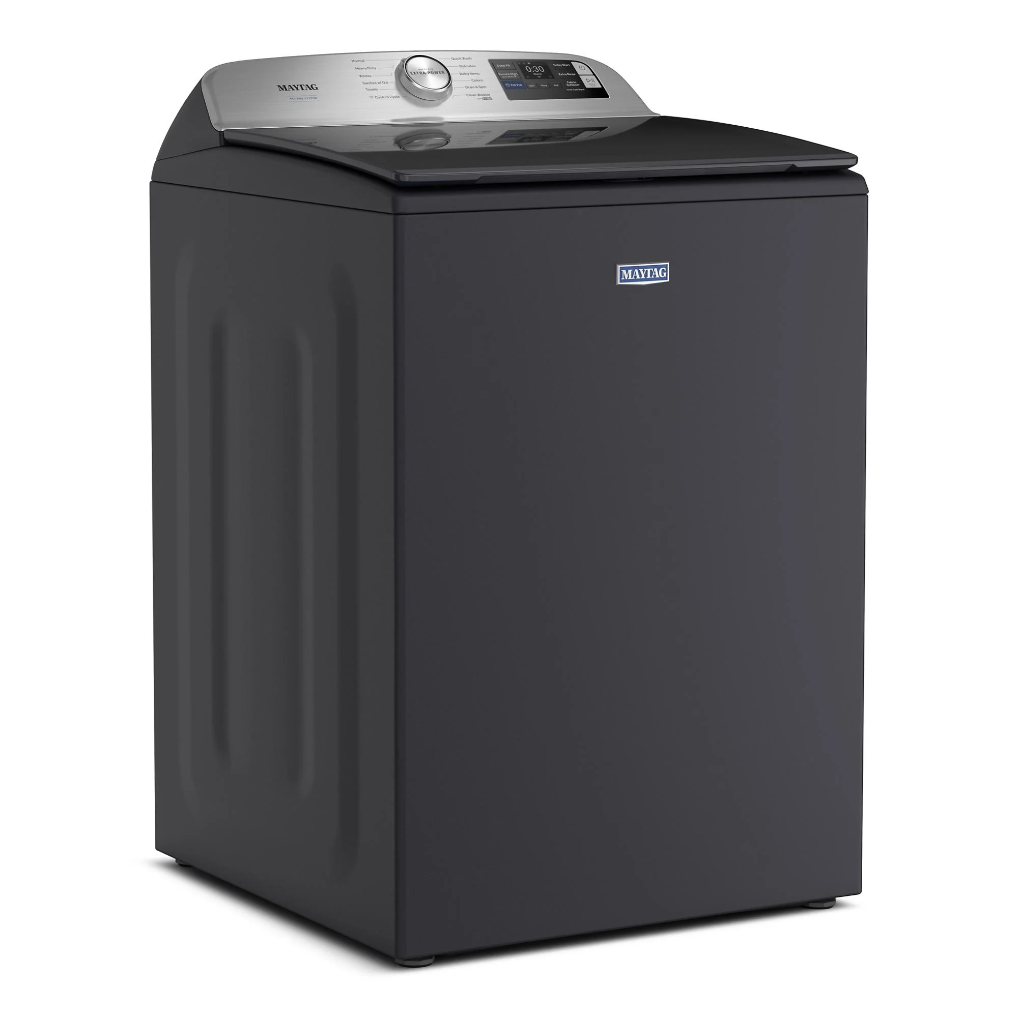 Maytag Midnight Steel Top-Load Washer with Pet Pro (6 cu.ft.) - MTW7205RF - Image 2