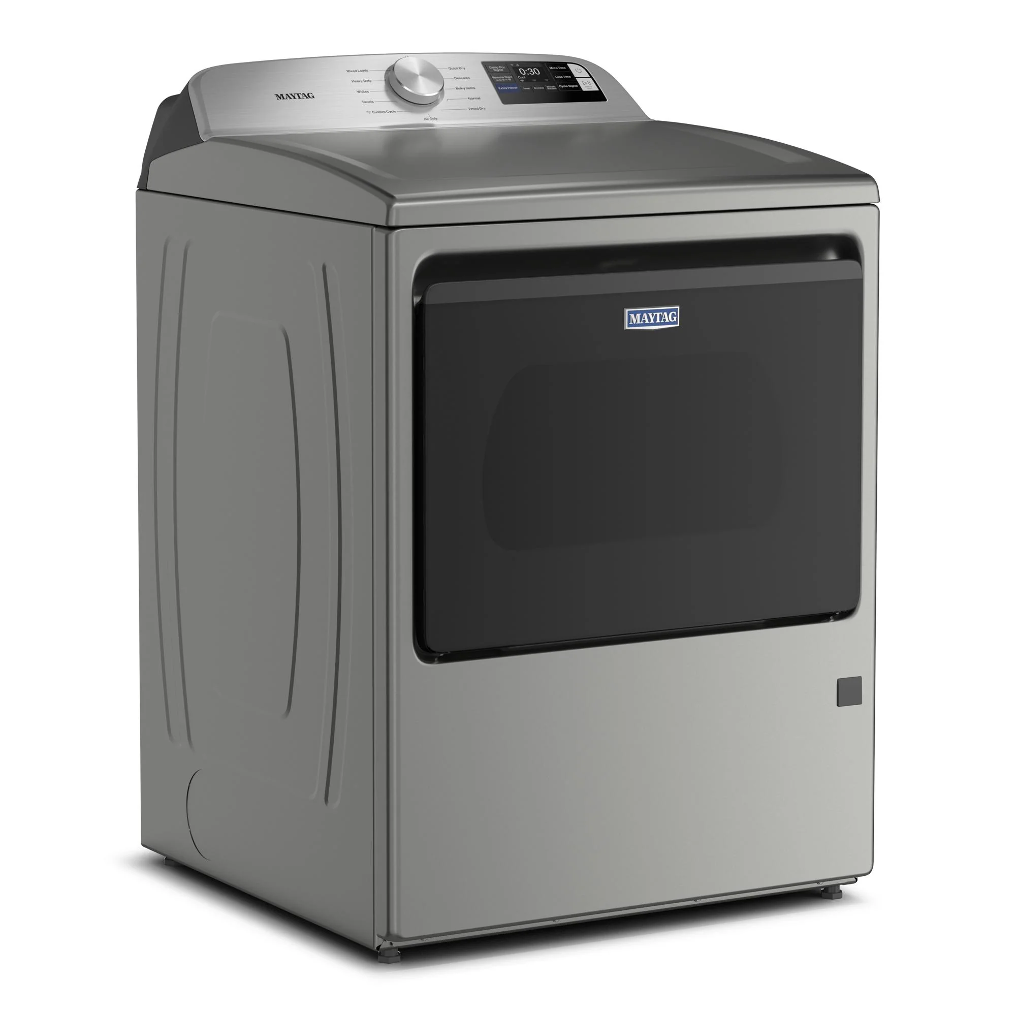 Maytag Silver Gas Dryer (7.4 cu.ft.) - MGD6205RR - Image 2