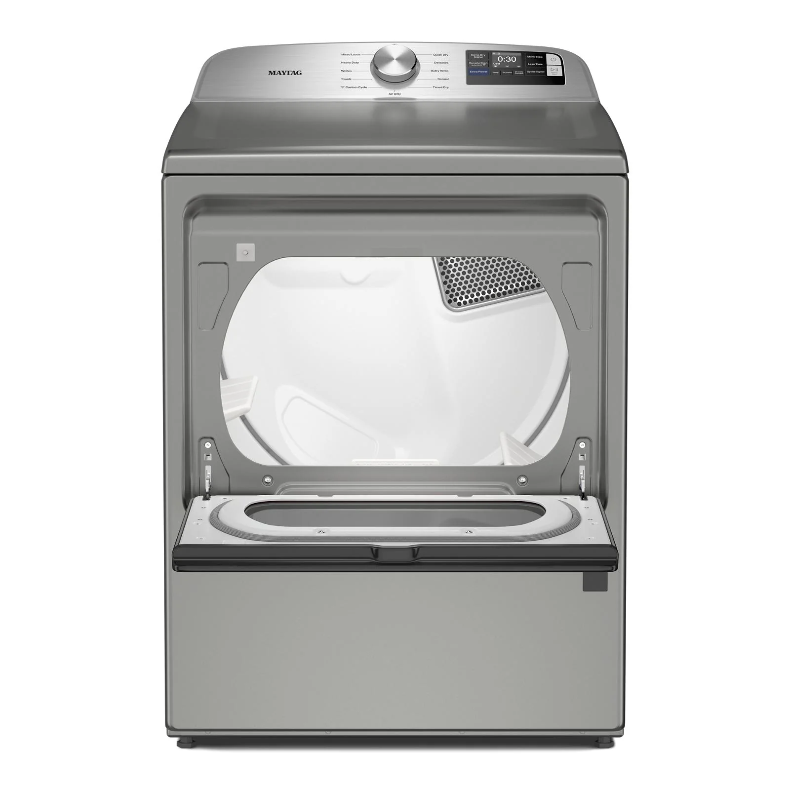 Maytag Silver Gas Dryer (7.4 cu.ft.) - MGD6205RR - Image 3