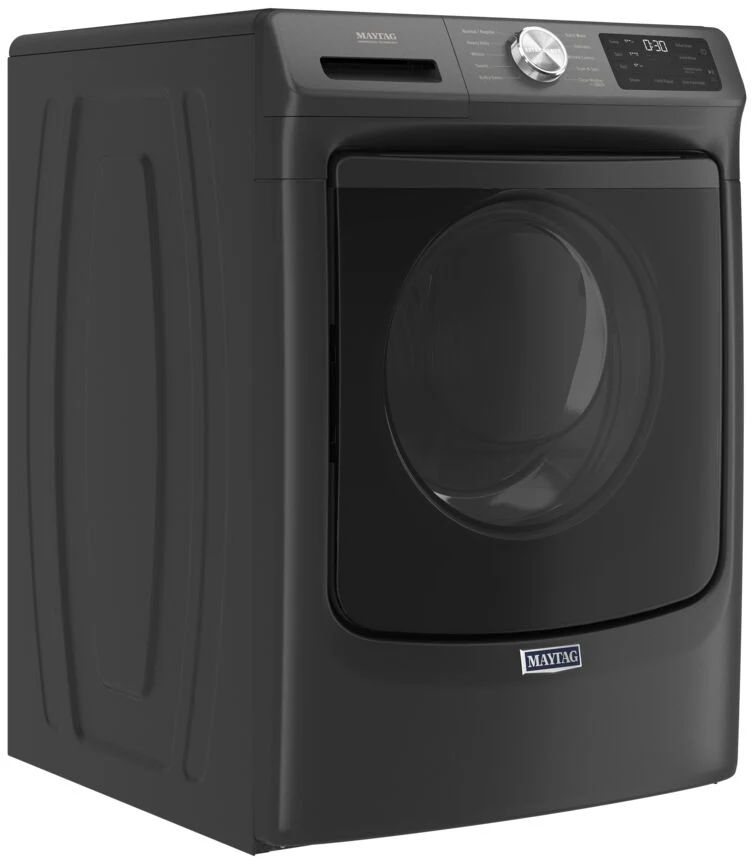 Maytag Volcano Black Front Load Washer with Extra Power and 12-Hr Fresh Spin™ (5.2 cu. ft.) - MHW5630MBK - Image 2
