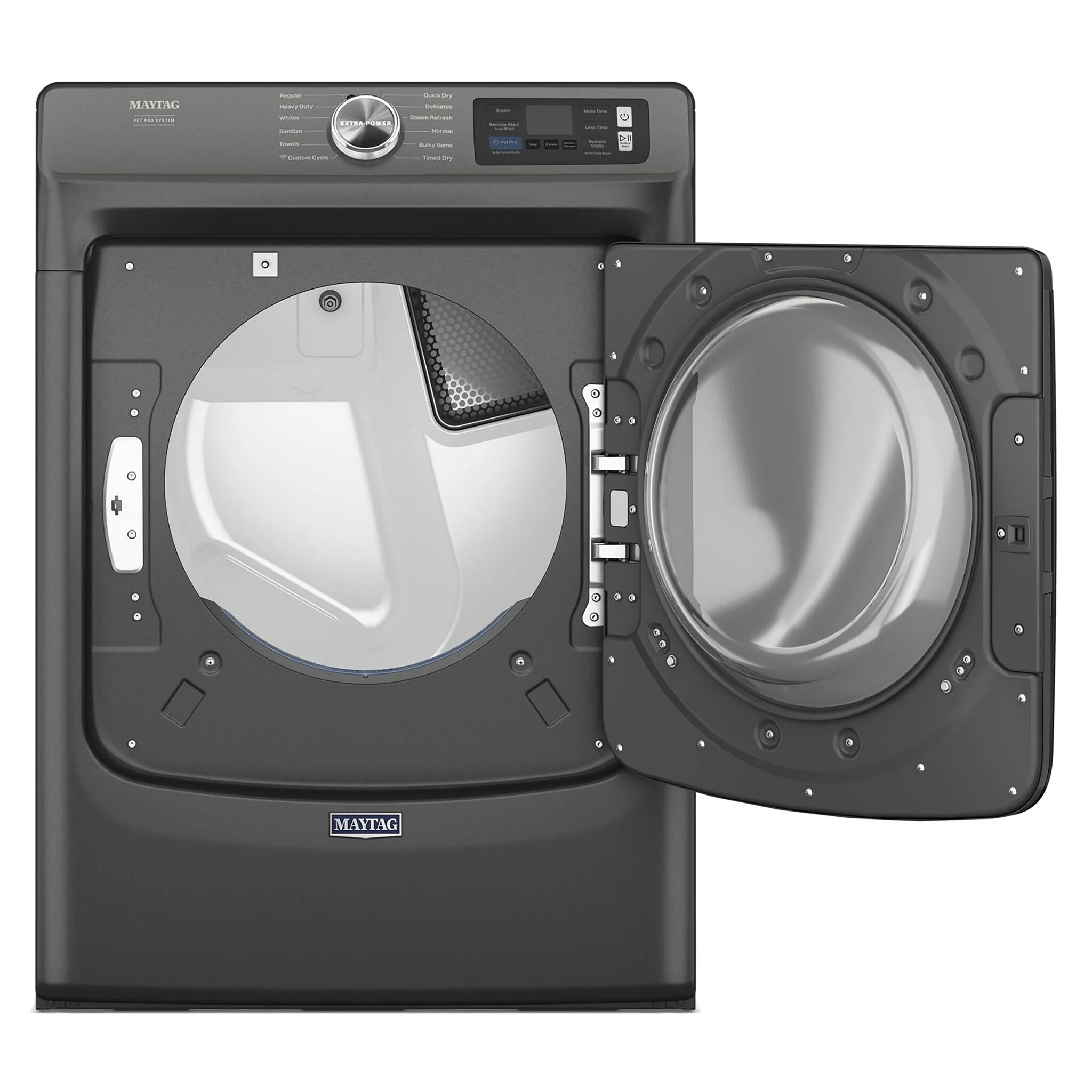 Maytag Volcano Black Gas Dryer with Pet Pro (7.4 Cu.Ft.) - MGD7020RU - Image 5