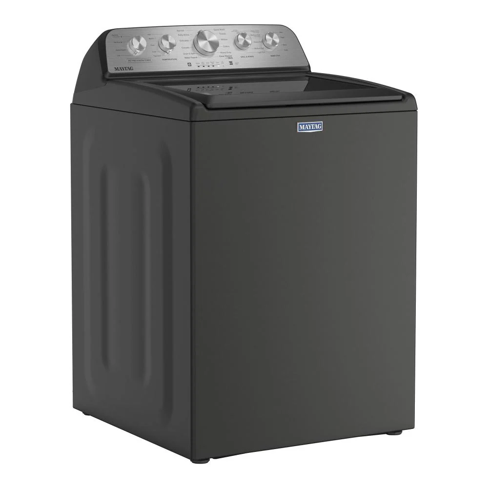 Maytag Volcano Black Top Load Agitator Washer (5.4 Cu. Ft. IEC) with Extra Power and Pet Pro Option - MTW5605RU - Image 3