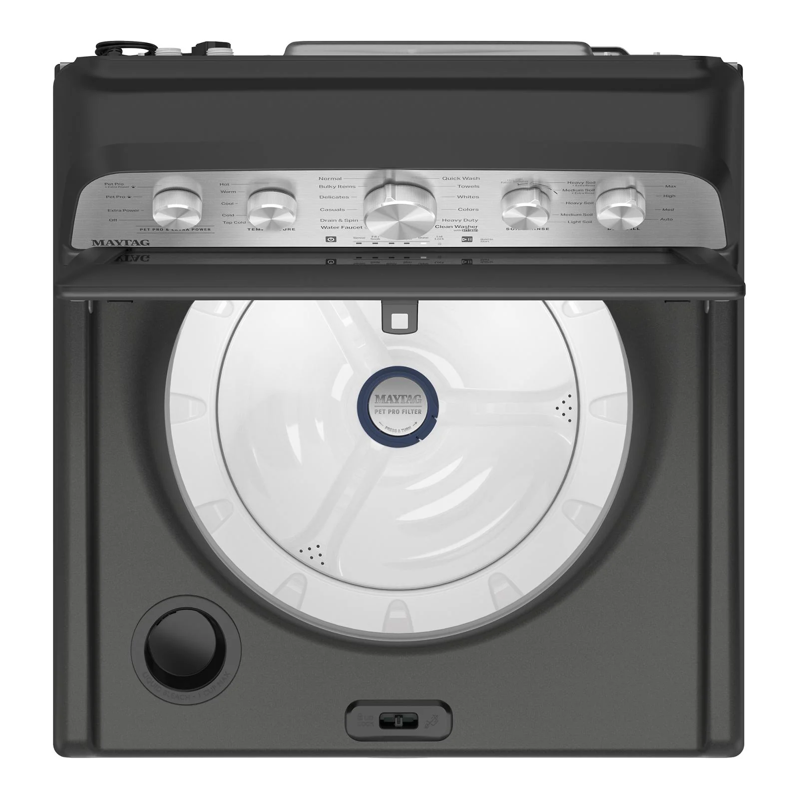 Maytag Volcano Black Top Load Washer (5.5 Cu. Ft. IEC) - MTW5600RU - Image 6