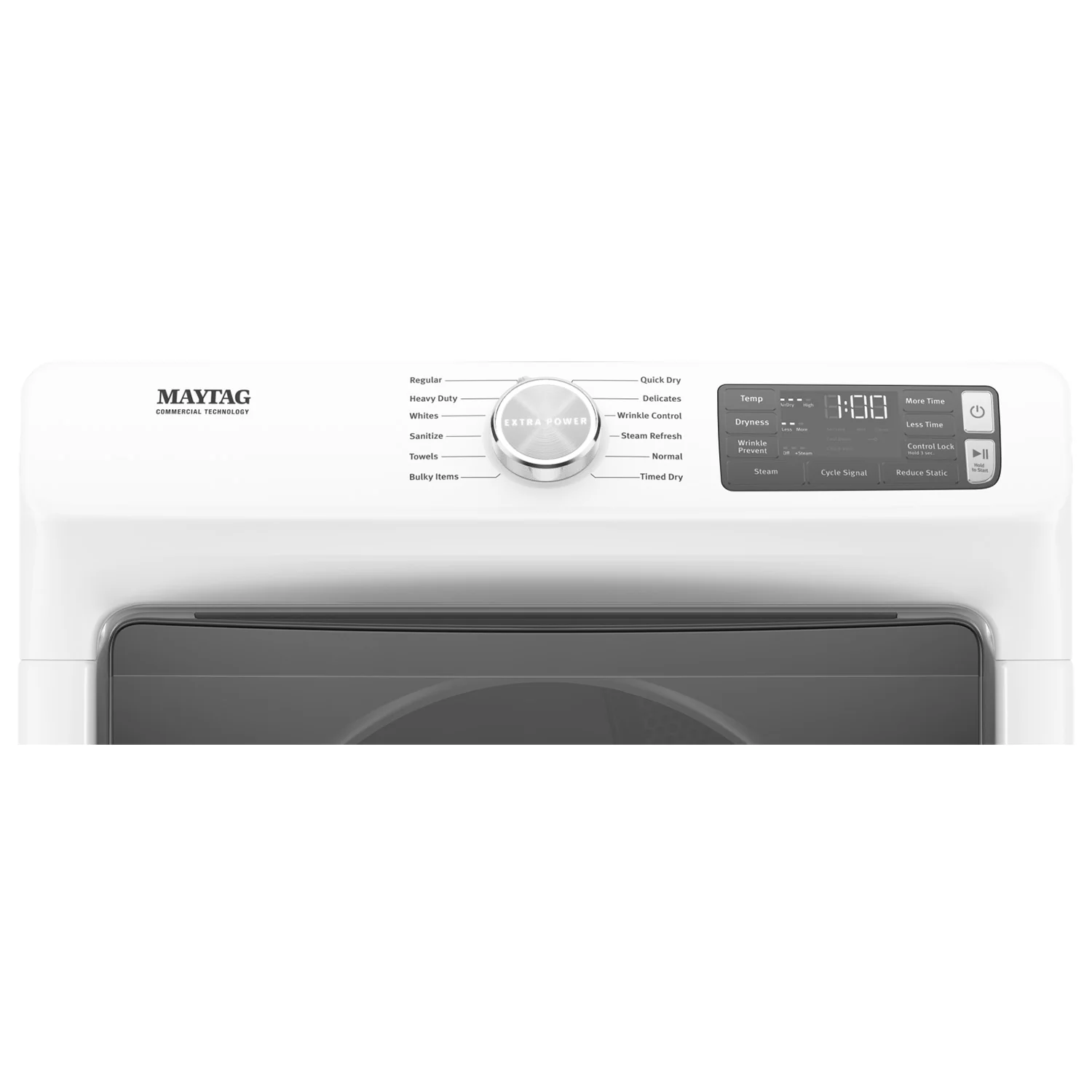 Maytag White Front-Load Washer (5.5 cu. ft.) & Gas Dryer (7.3 cu. ft.) - MHW6630HW/MGD6630HW - Image 5