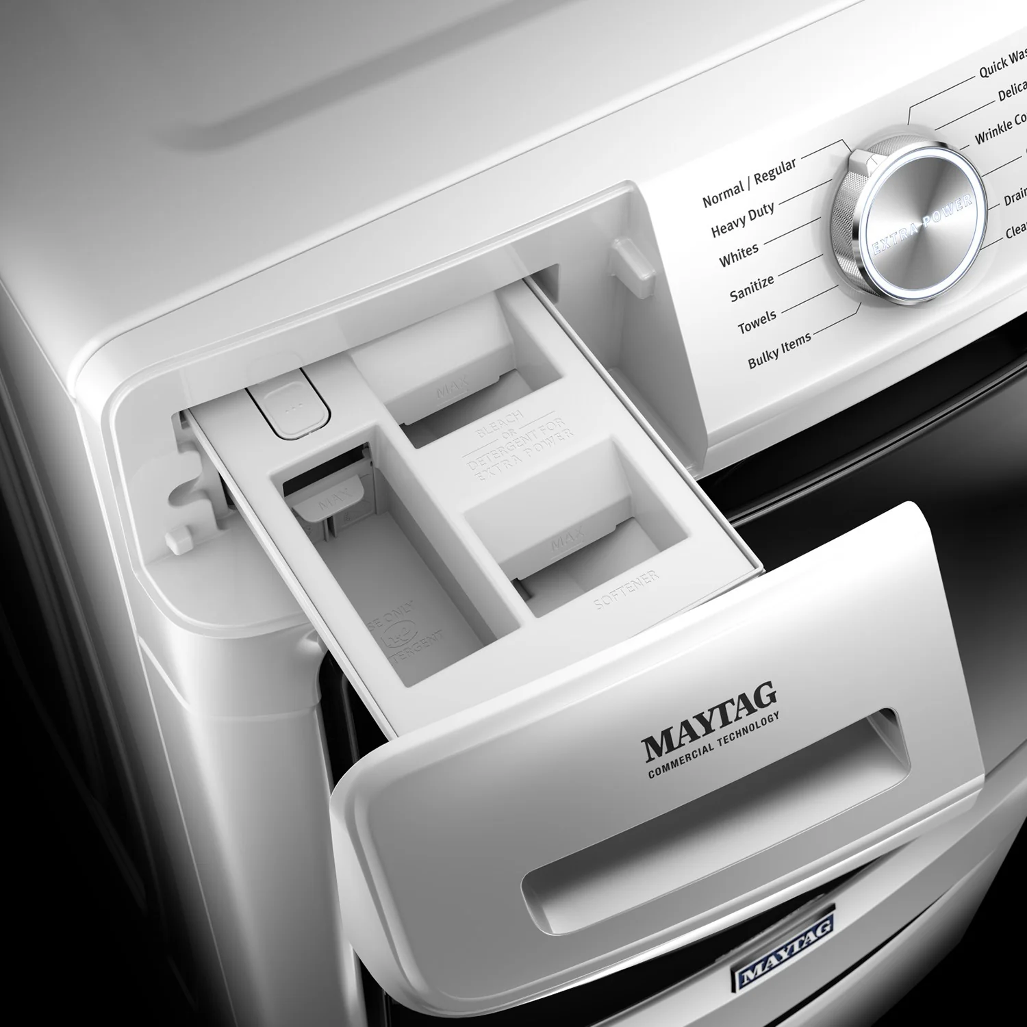Maytag White Front-Load Washer (5.5 cu. ft.) & Gas Dryer (7.3 cu. ft.) - MHW6630HW/MGD6630HW - Image 6