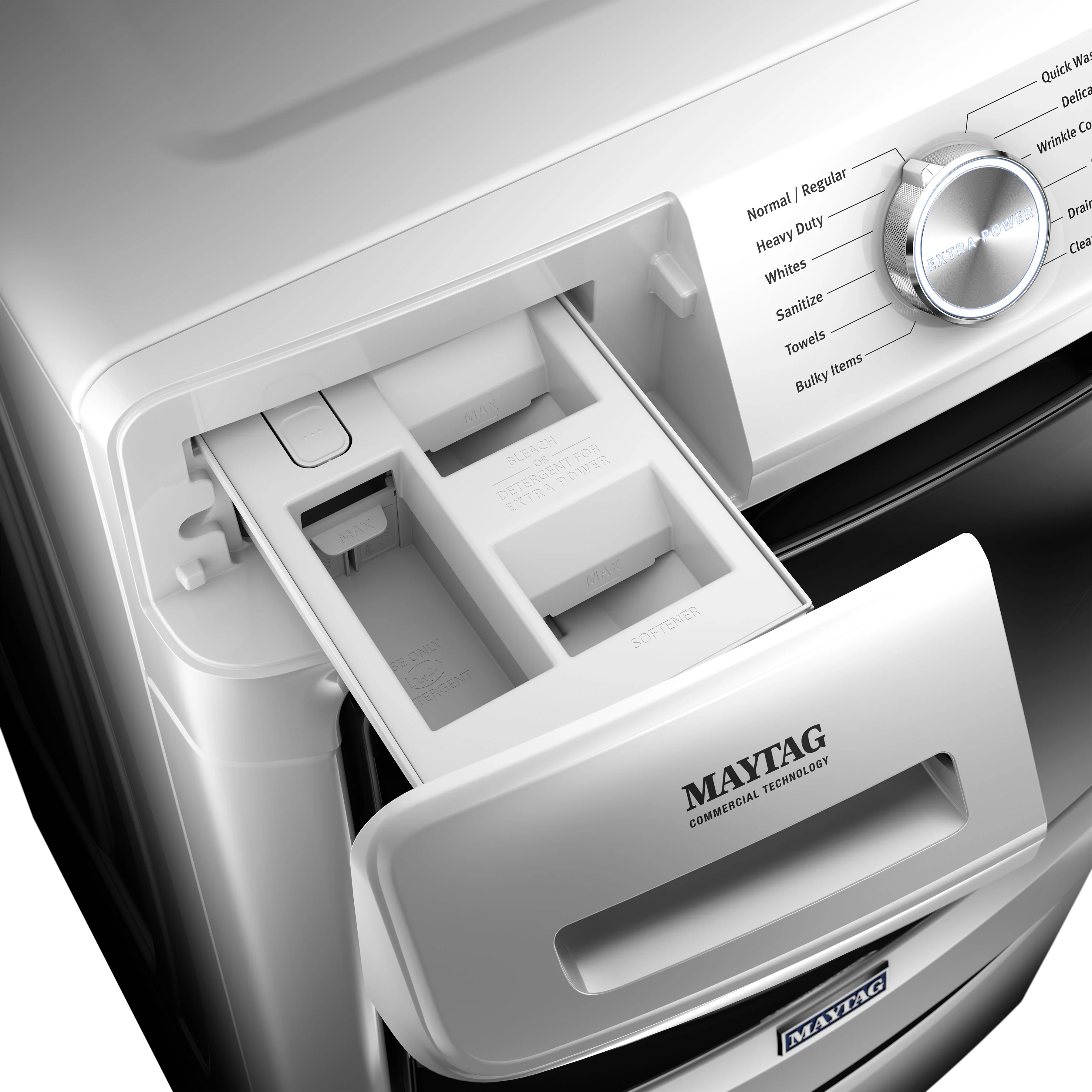 Maytag White Front Load Washer (5.5 cu.ft.) - MHW6630HW - Image 4