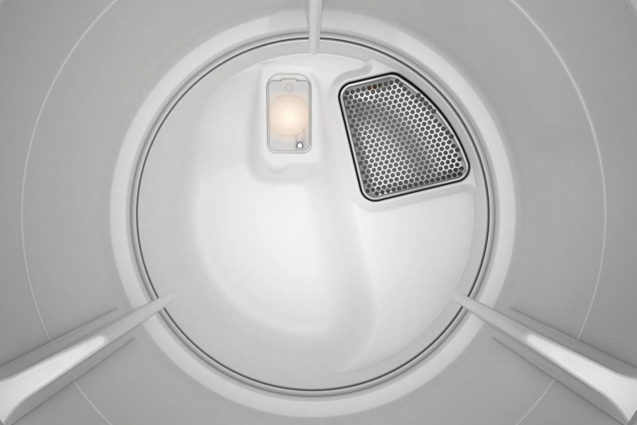 Maytag White Gas Commercial-Grade Residential Dryer (7.40 Cu Ft) - MGDP586KW - Image 6