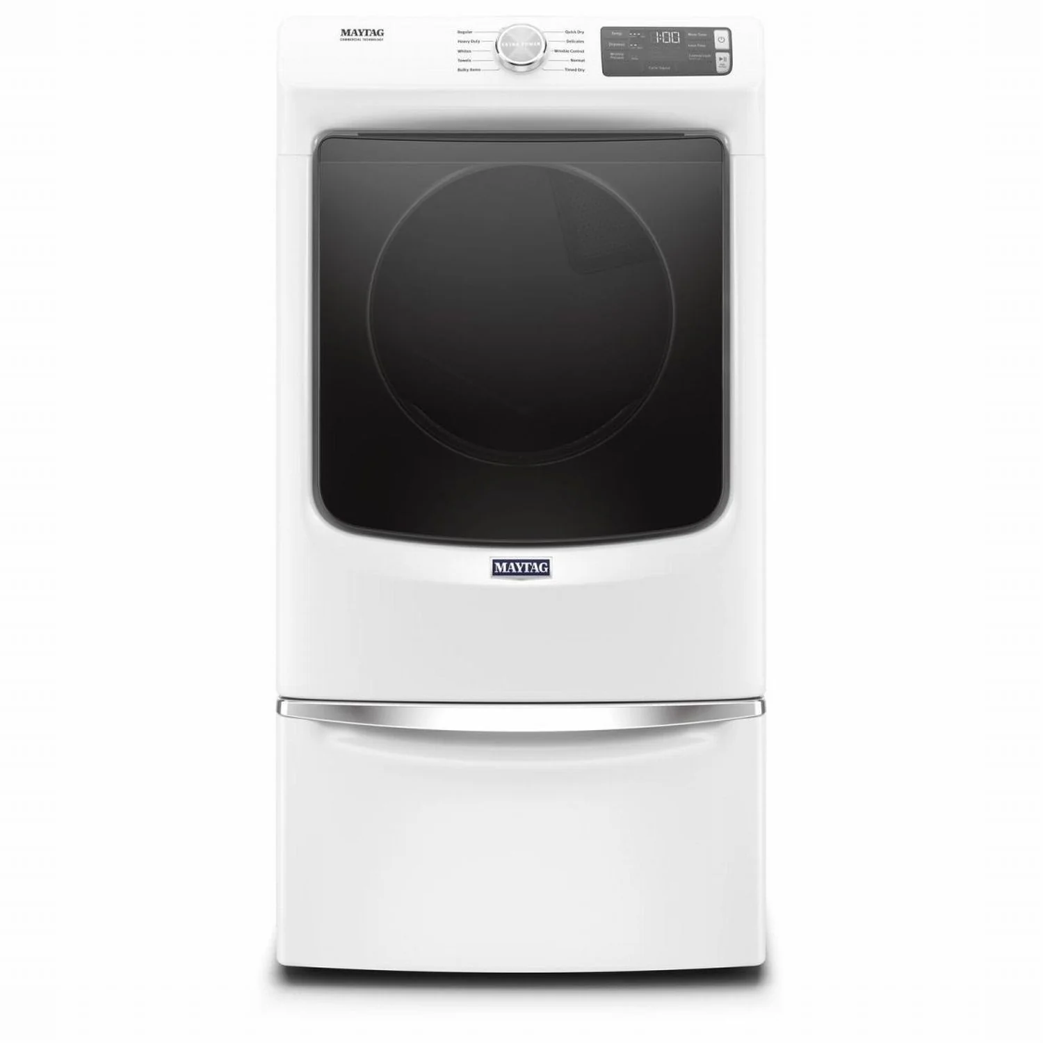 Maytag White Gas Dryer (7.3 Cu. Ft.) - MGD5630HW - Image 3