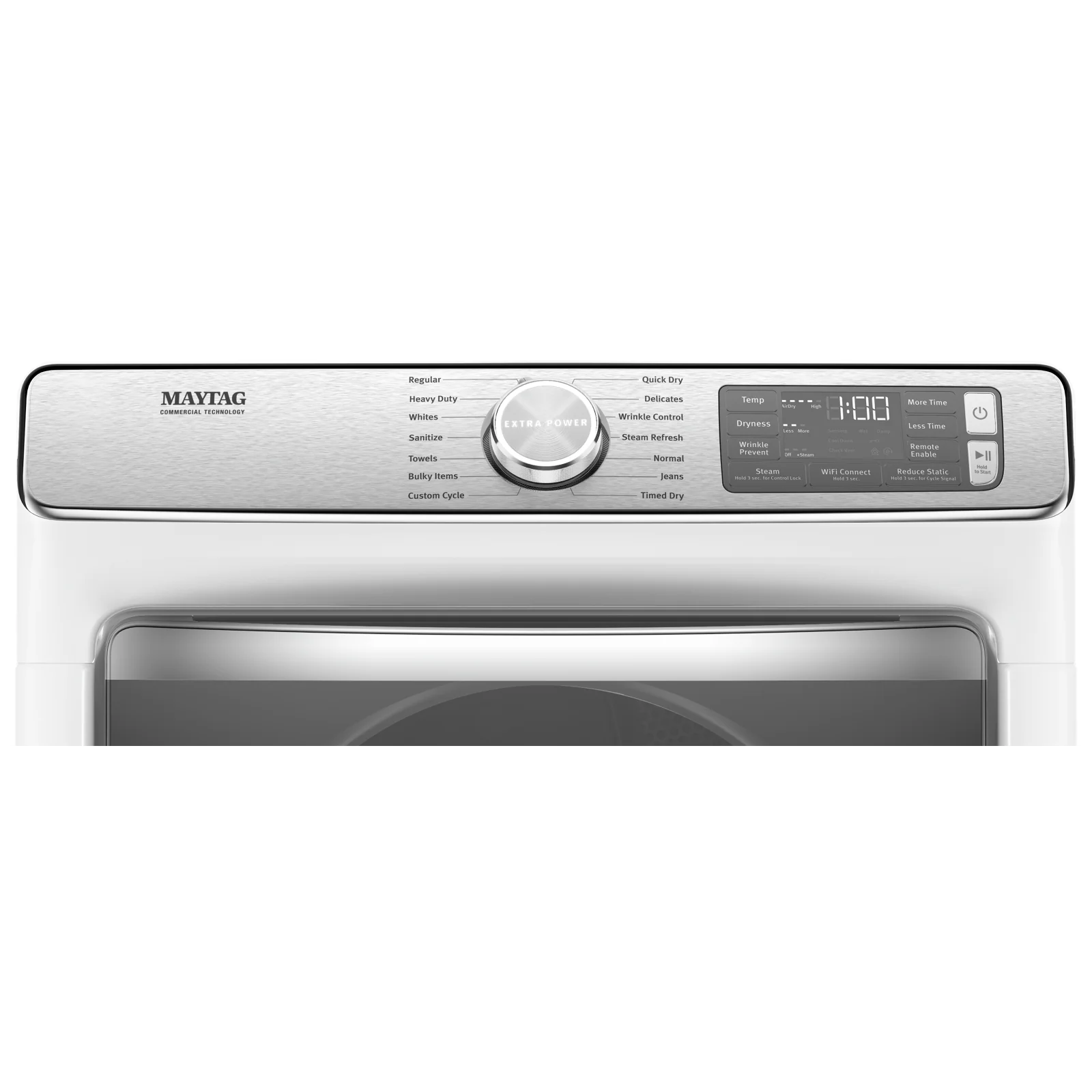 Maytag White Gas Dryer (7.3 Cu. Ft.) - MGD8630HW - Image 4