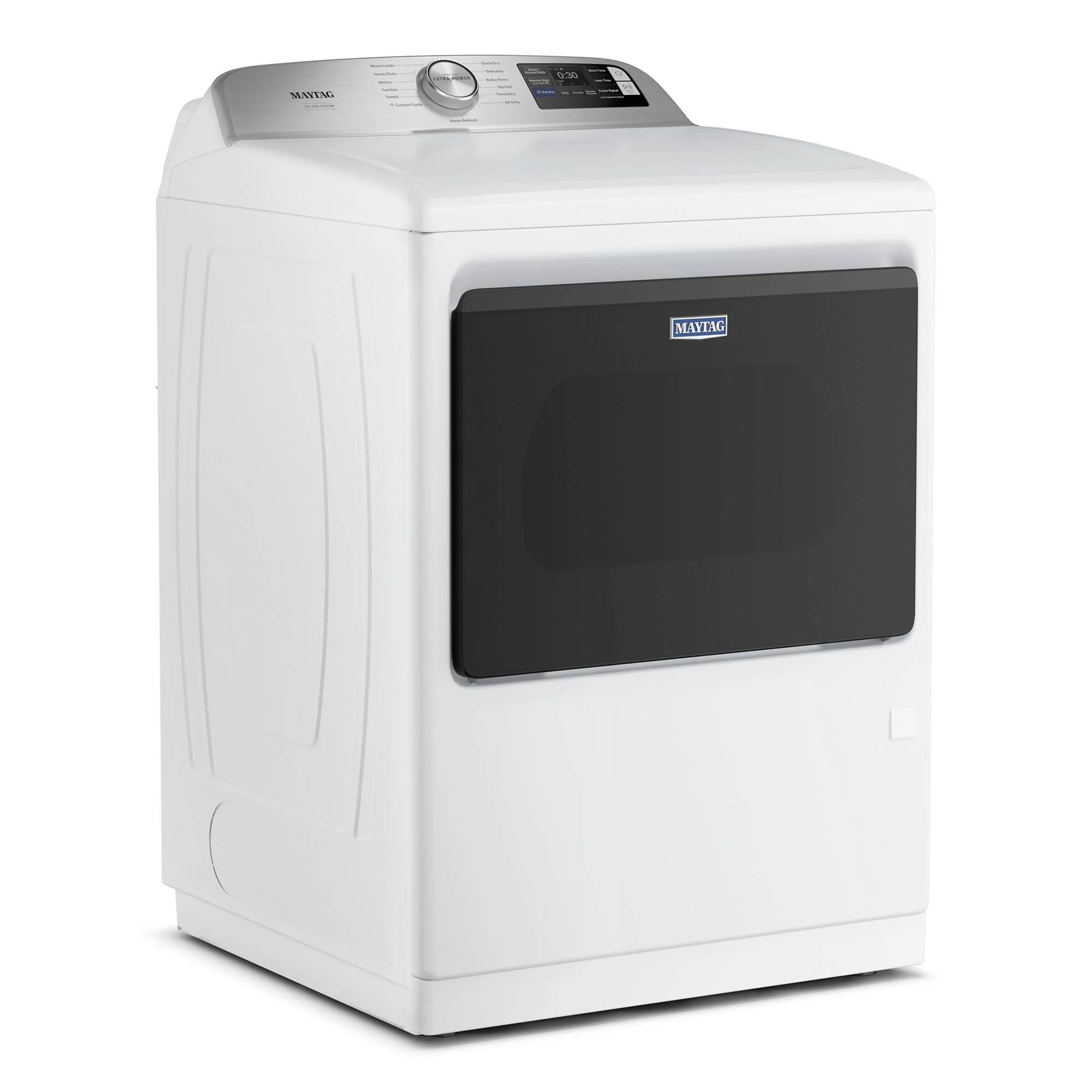 Maytag White Gas Dryer with Pet Pro (7.4 cu.ft.) - MGD7205RW - Image 2