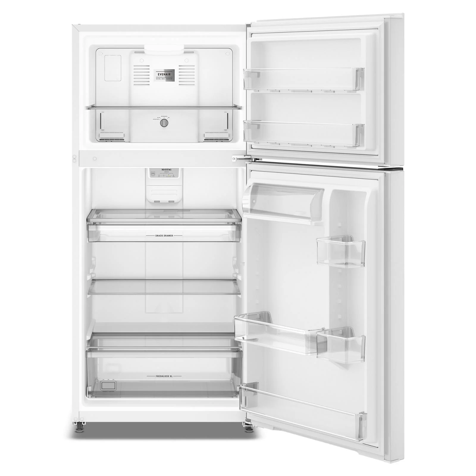 Maytag 30 " 19.3 Cu. Ft. White Top-Freezer Refrigerator - MRTX5119SW - Image 3