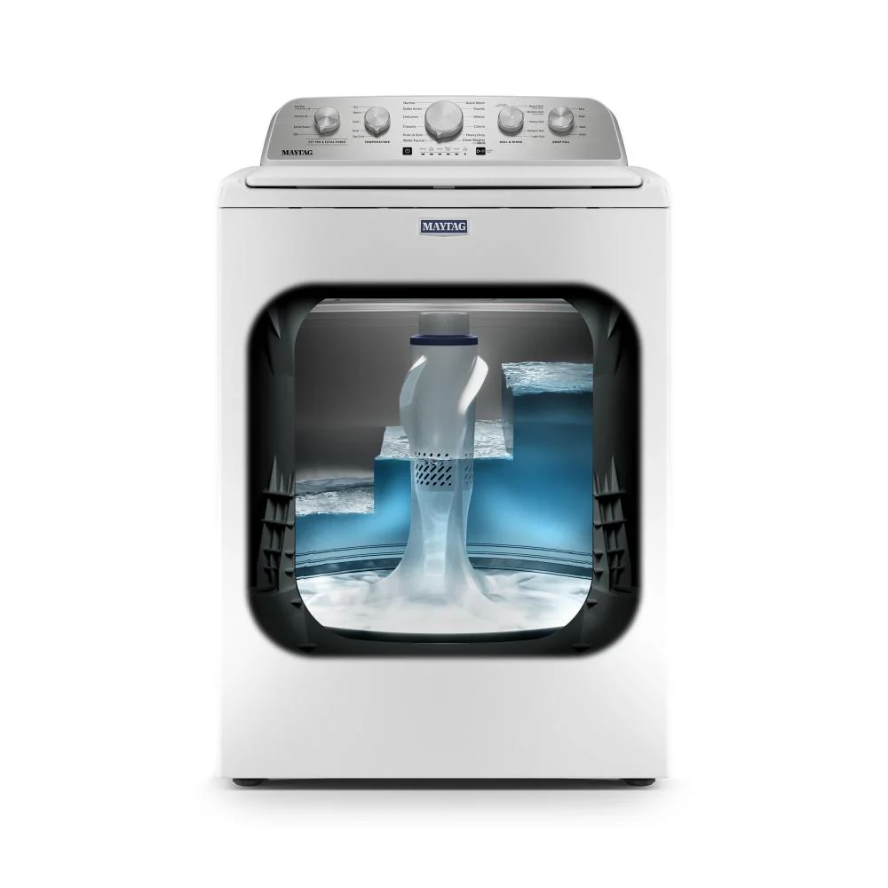 Maytag White Top Load Agitator Washer (5.4 Cu. Ft. IEC) with Extra Power and Pet Pro Option - MTW5605RW - Image 6