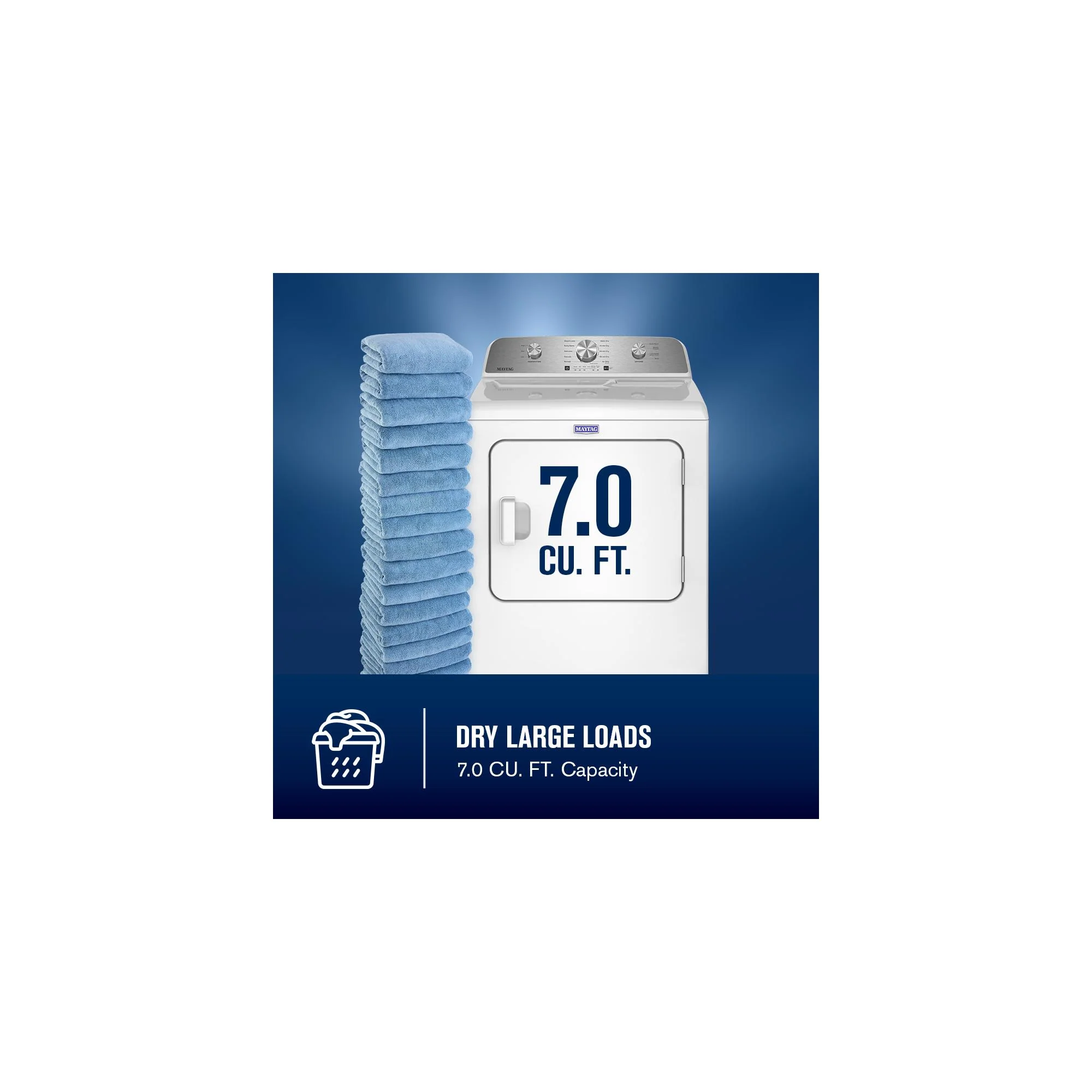 Maytag White Top Load Washer (4.8 Cu. Ft. IEC) with Deep Fill Option - MTW4205SW - Image 7