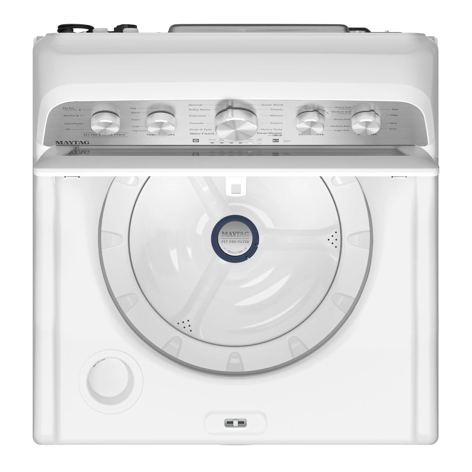 Maytag White Top Load Washer (5.5 Cu. Ft. IEC) - MTW5600RW - Image 6