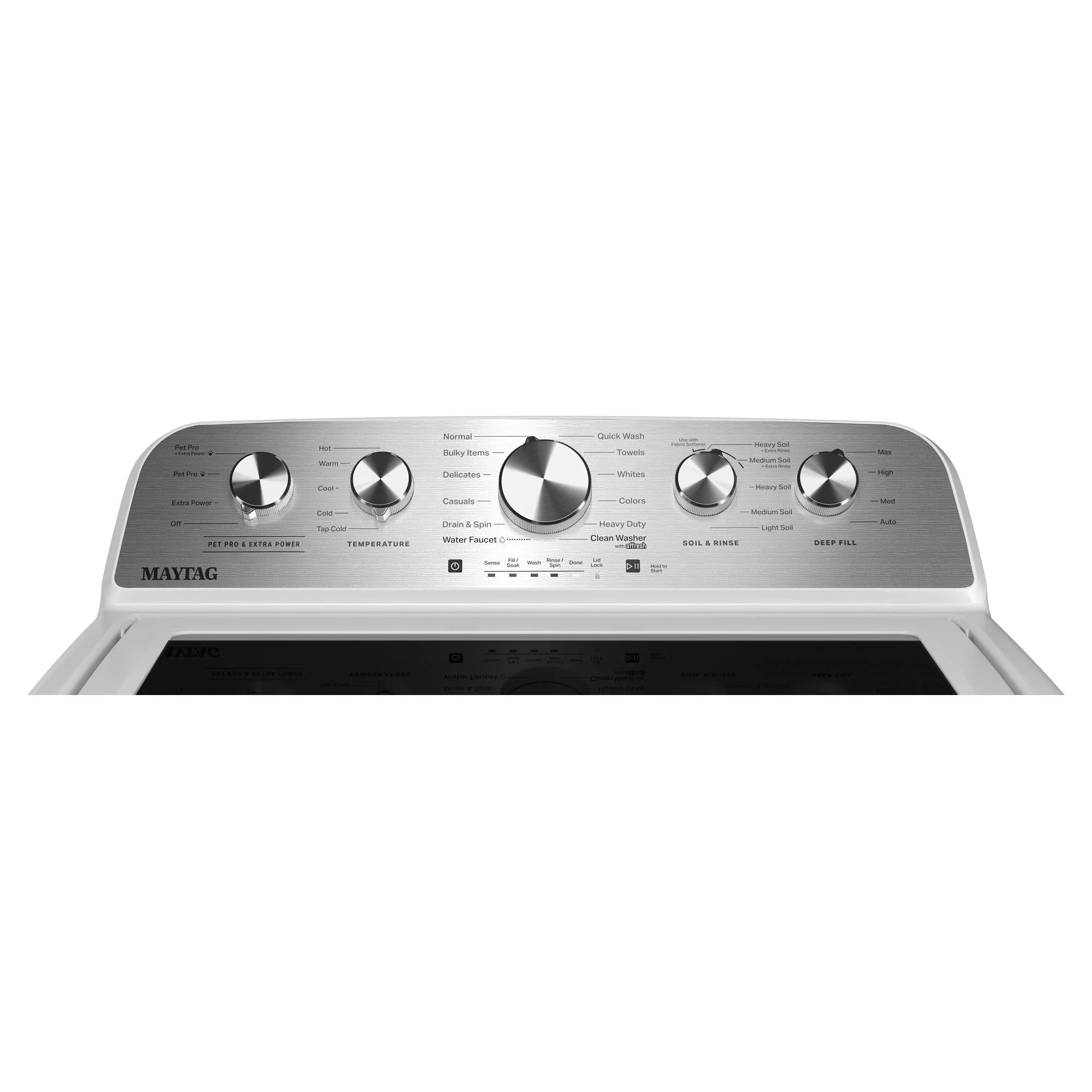 Maytag White Top Load Washer (5.5 Cu. Ft. IEC) - MTW5600RW - Image 7