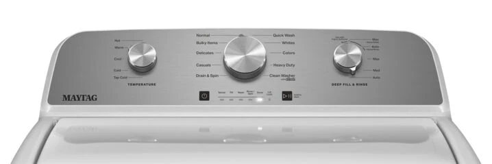 Maytag White Top Load Washer with Deep Fill - (5.2 cu. ft.) - MVW4505MW - Image 5