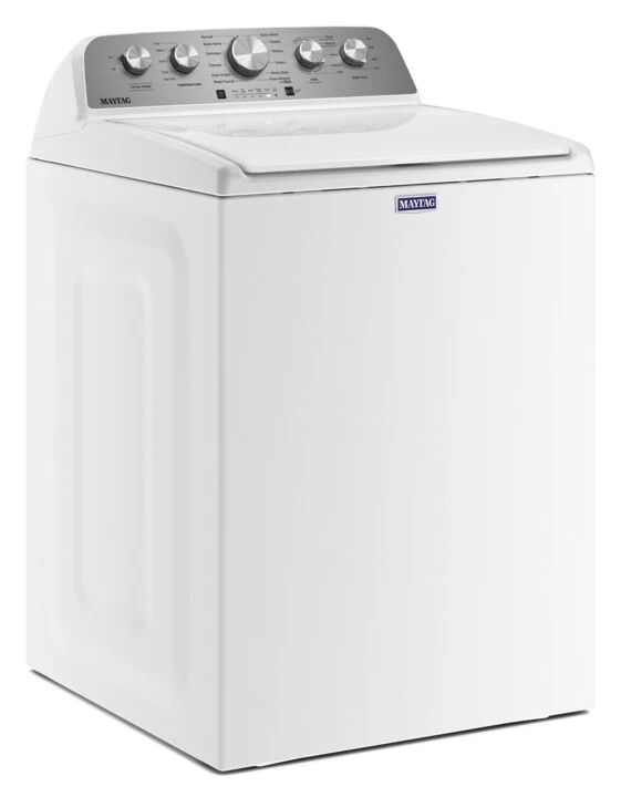 Maytag White Top Load Washer with Deep Fill - (5.2 cu. ft.) - MVW5035MW - Image 2