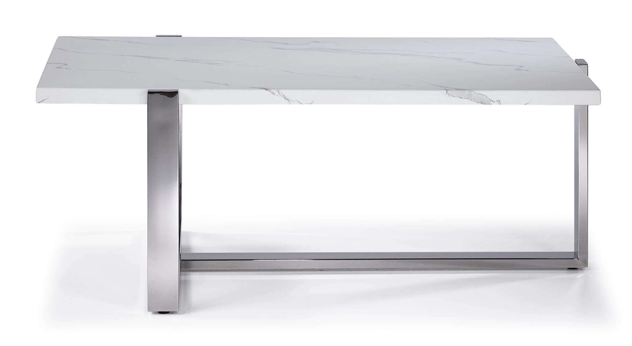 Memphis 48" Coffee Table - White - Image 2