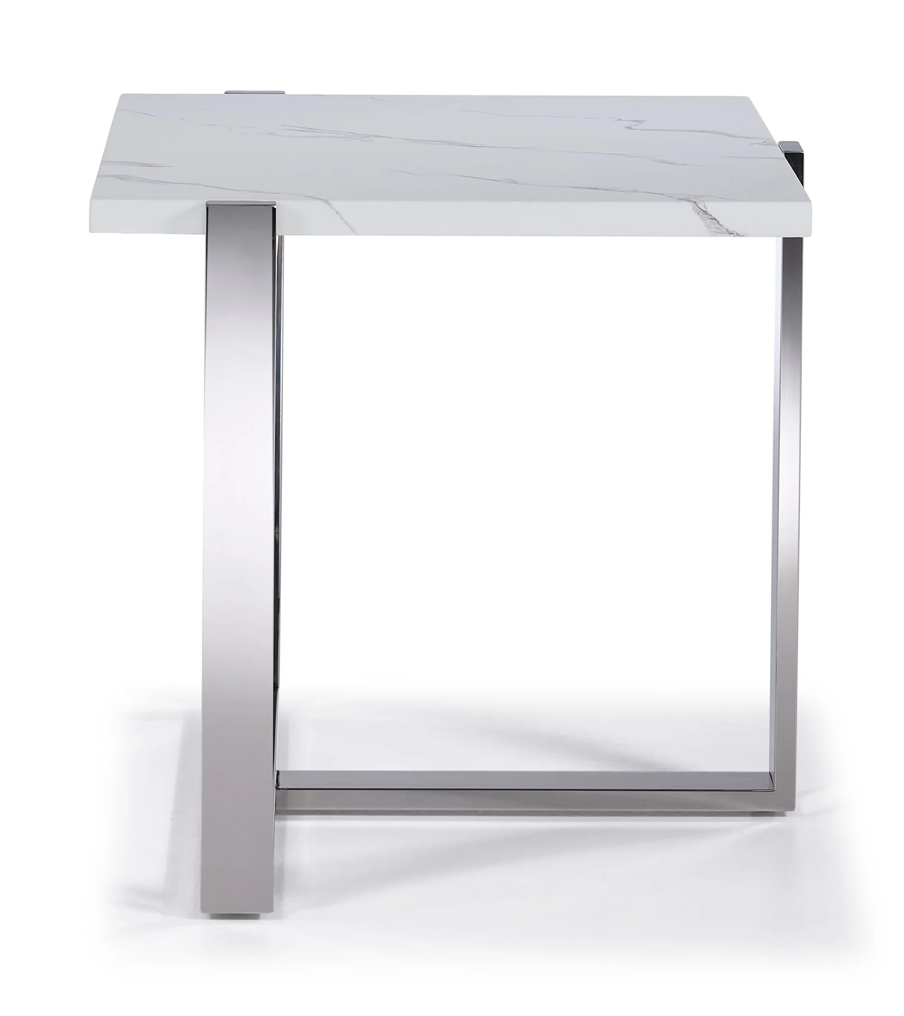 Memphis 24" End Table - White - Image 3