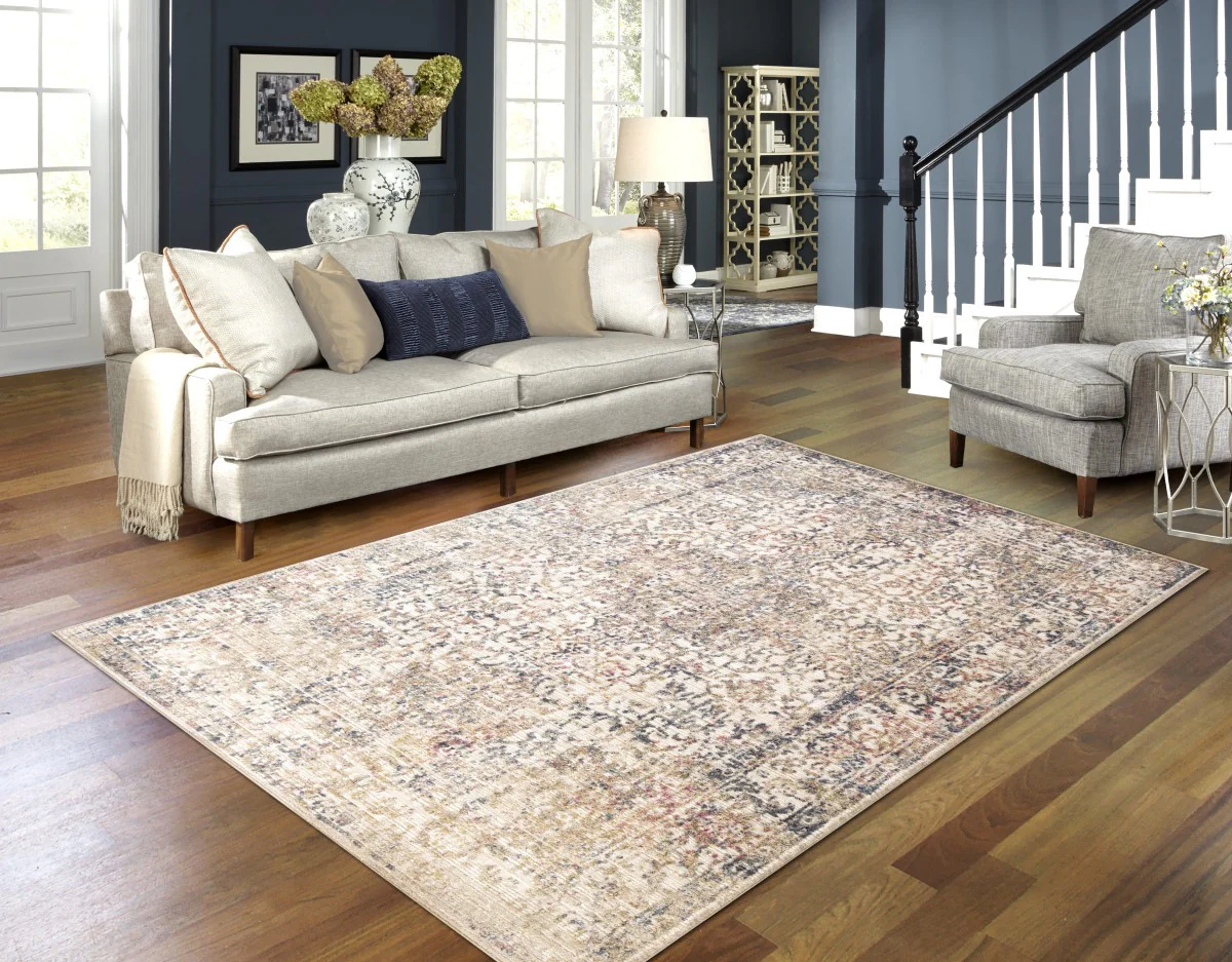 Mercer 8' X 11' Area Rug - Ivory/Beige - Image 2