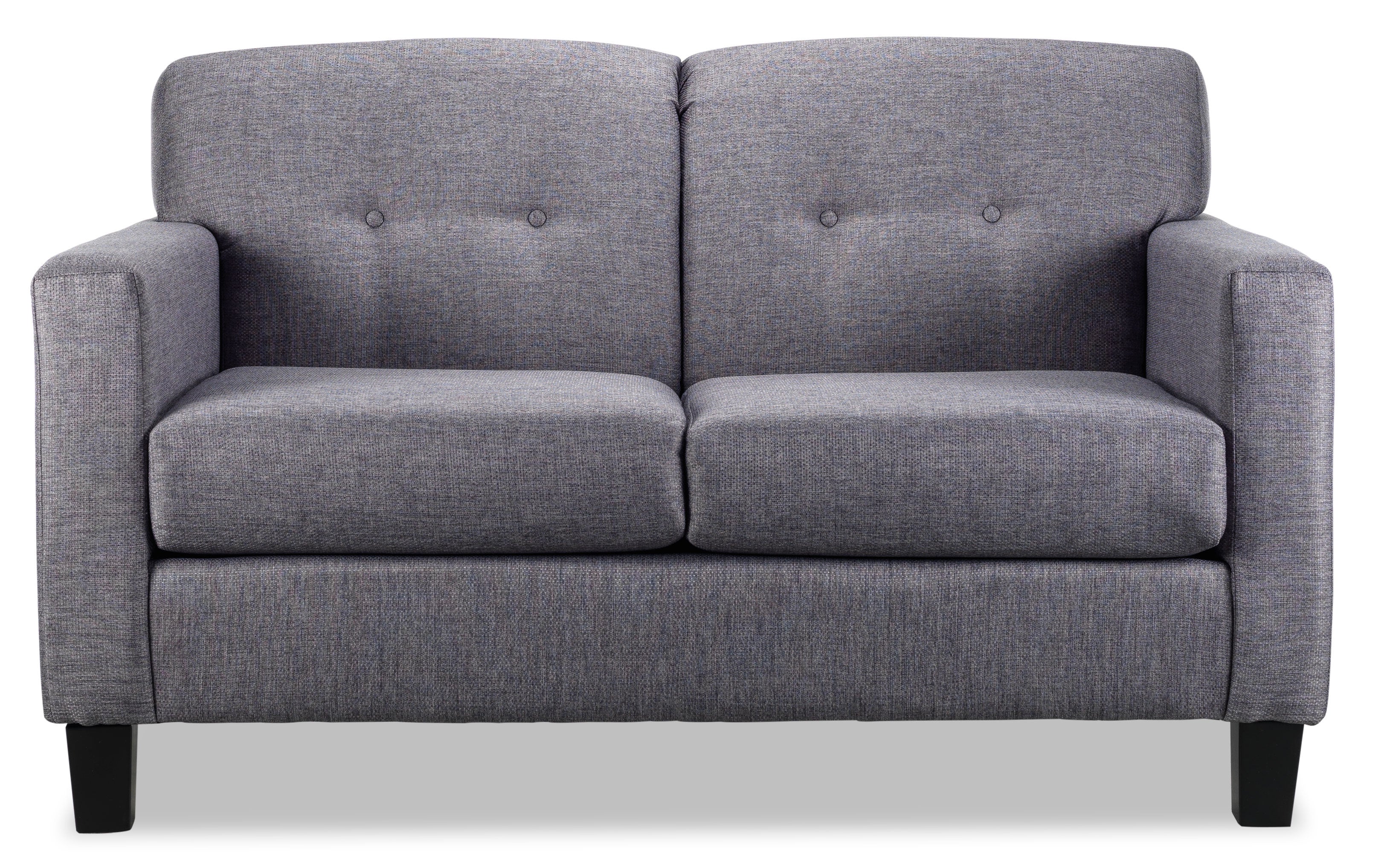 Merlin Sofa and Loveseat Set - Grey - Image 3