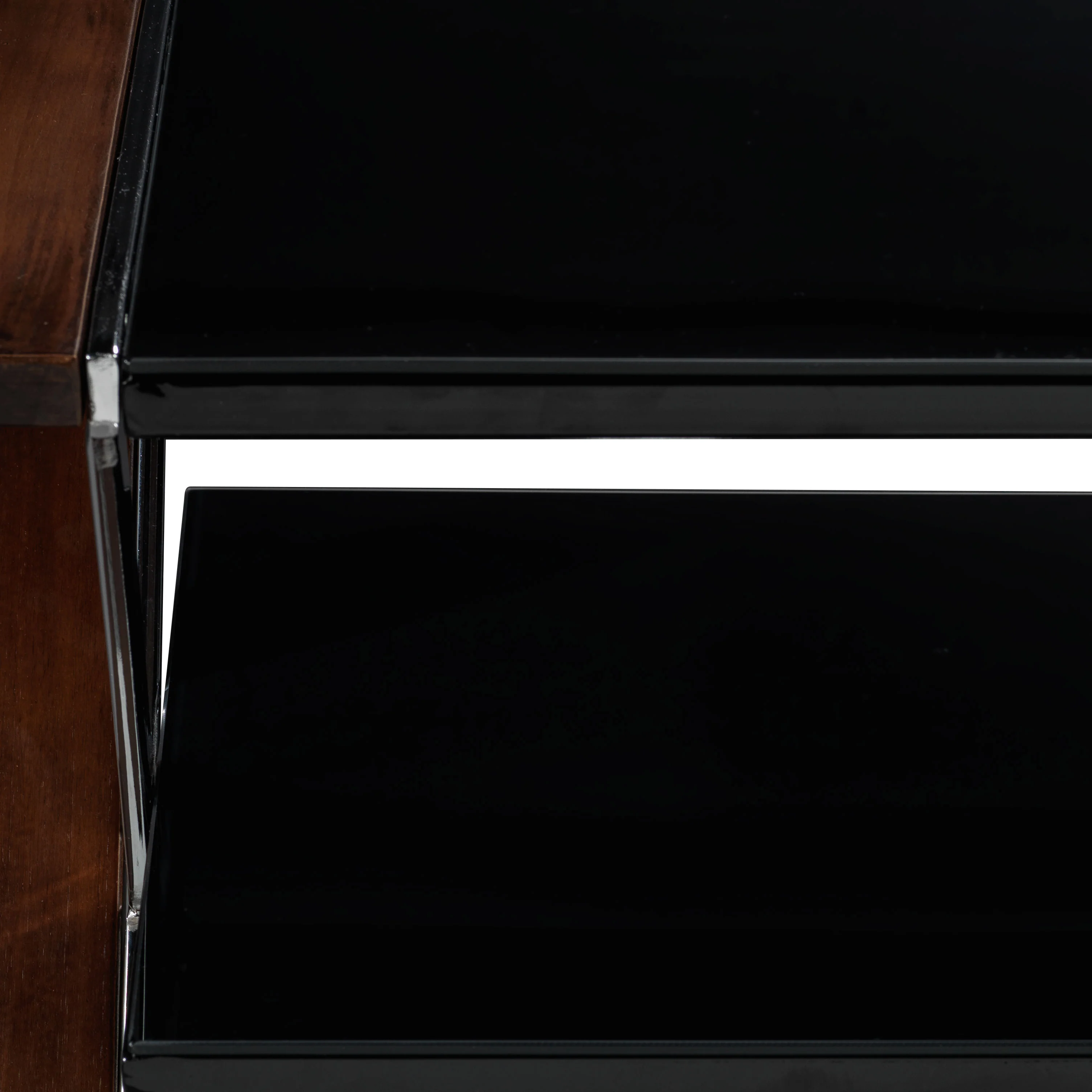 Merlot 60" TV Stand - Espresso, Black - Image 4