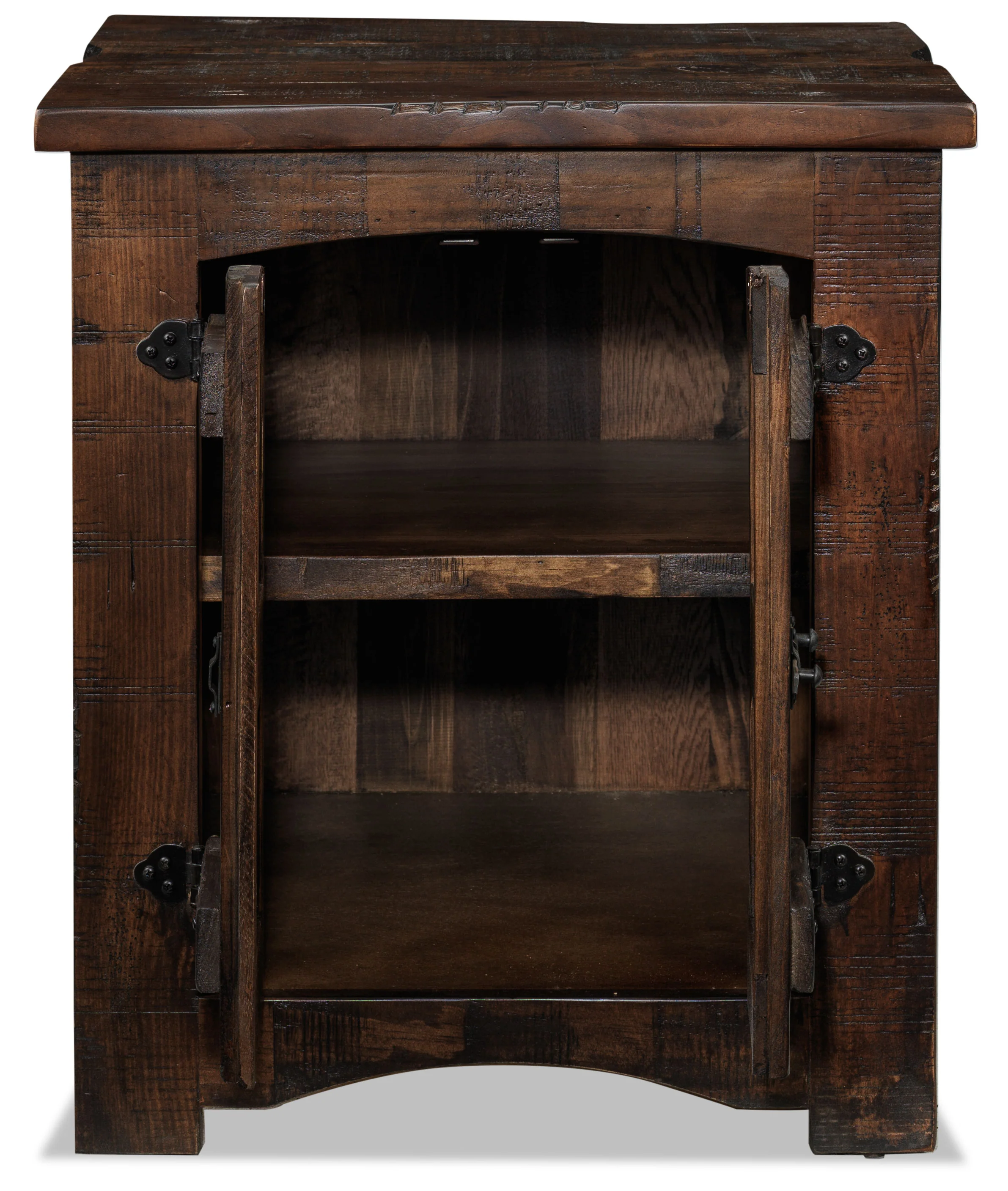 Mezcal Coffee Table and Two End Table Set - Walnut - Image 3