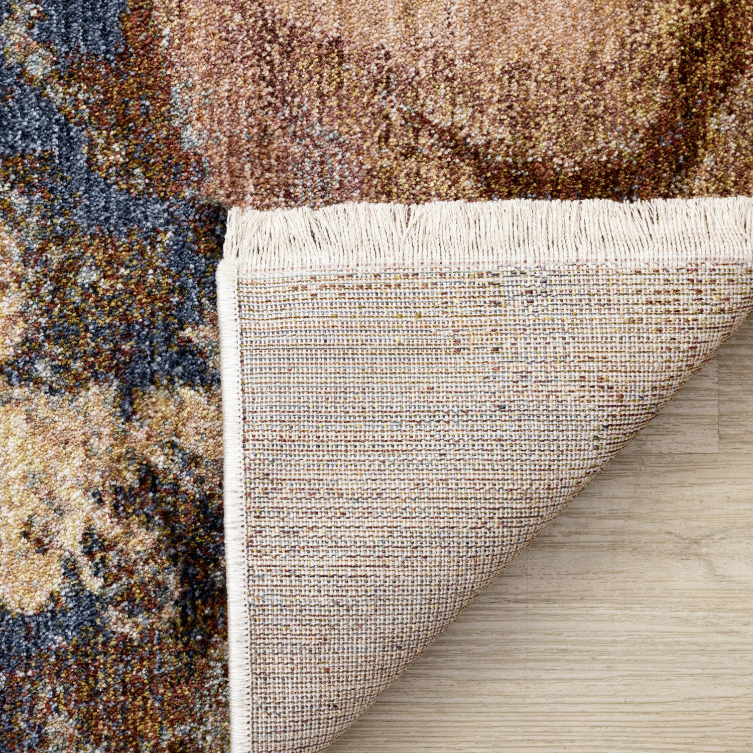Micah Modern Galaxy Area Rug - 5' X 8' - Cream/Grey/Blue - Image 11