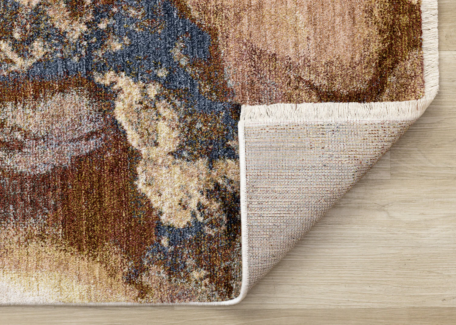Micah Modern Galaxy Area Rug - 8' X 11' - Cream/Grey/Blue - Image 7