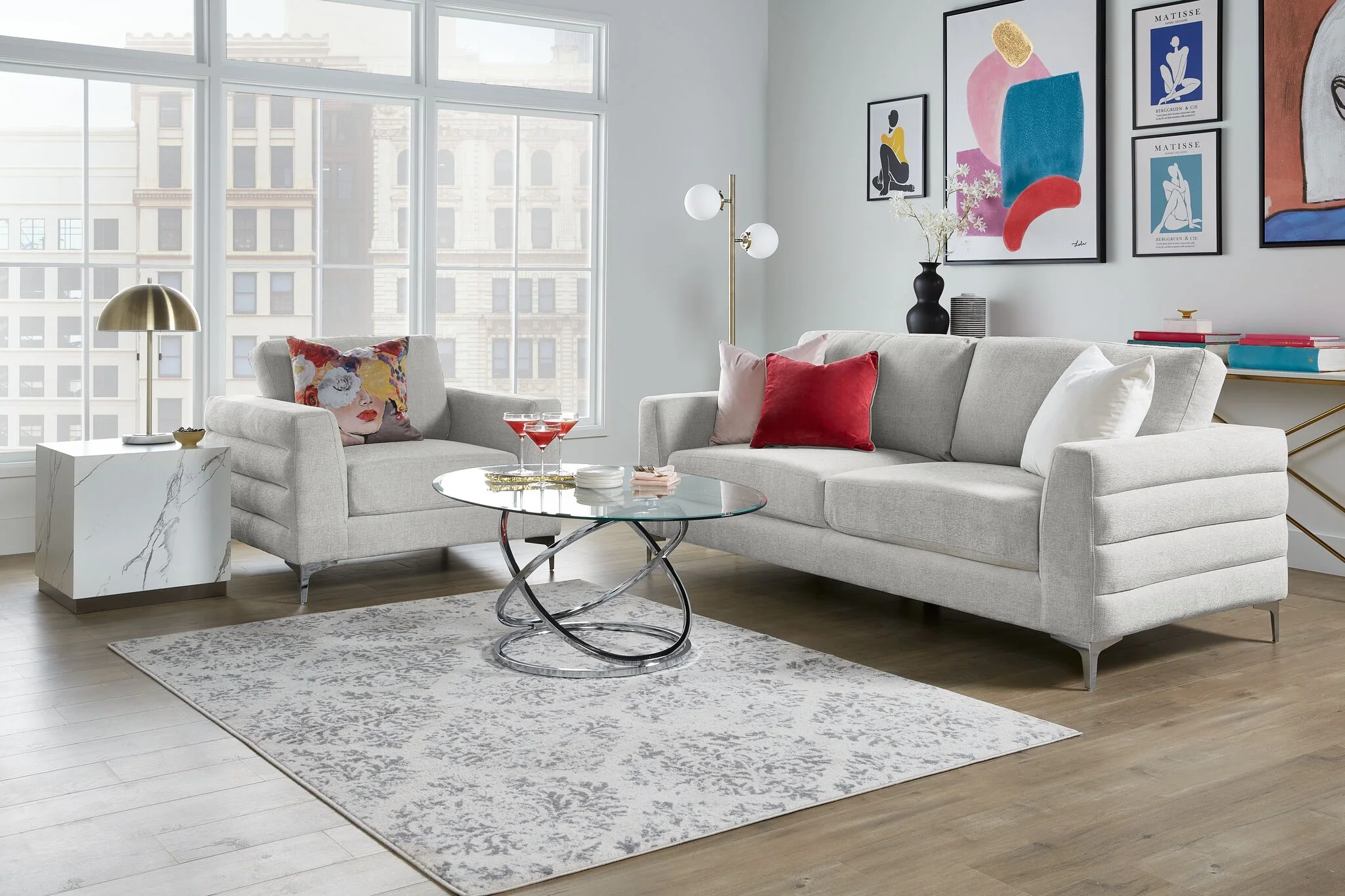 Micah Sofa - Beige - Image 2