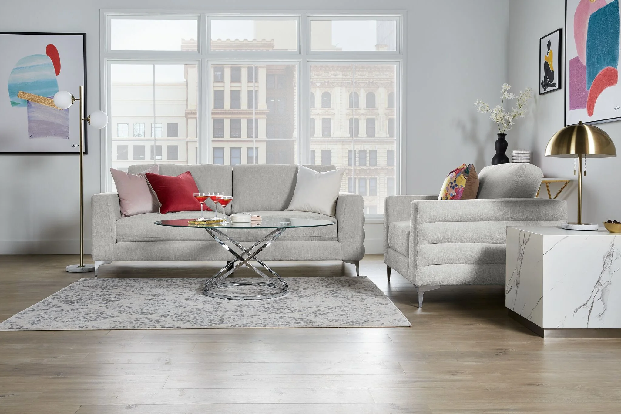 Micah Sofa - Beige - Image 3