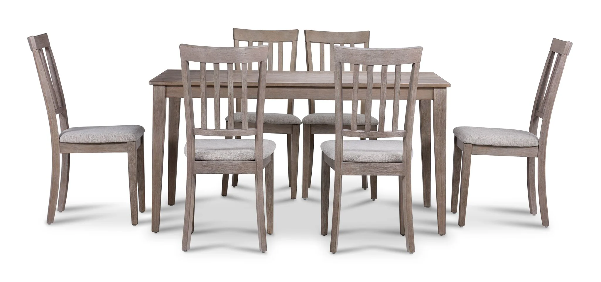 Milano 7-Piece Dining Set - Beige - Image 2