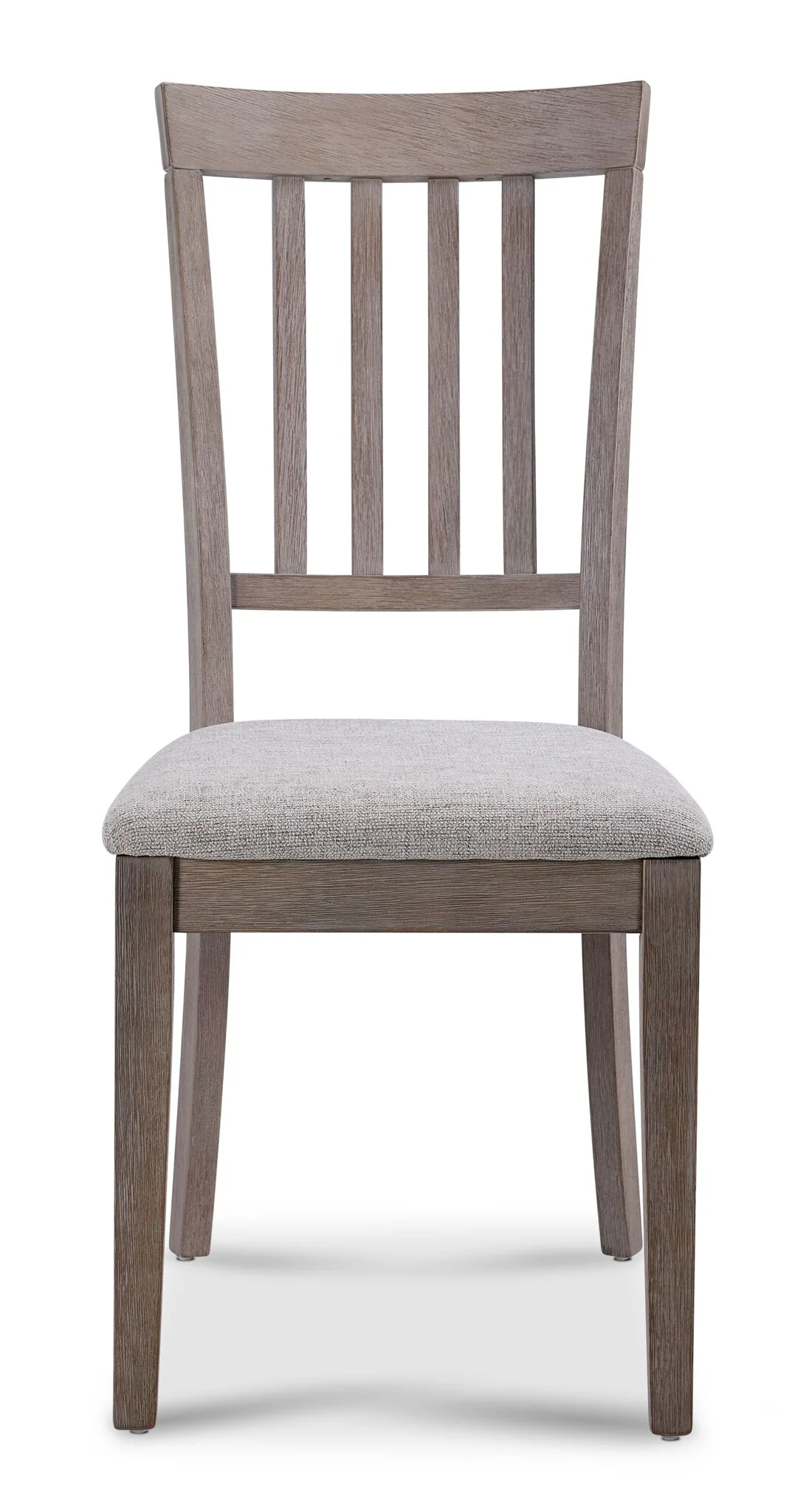 Milano Slat Back Side Chair - Beige - Image 2