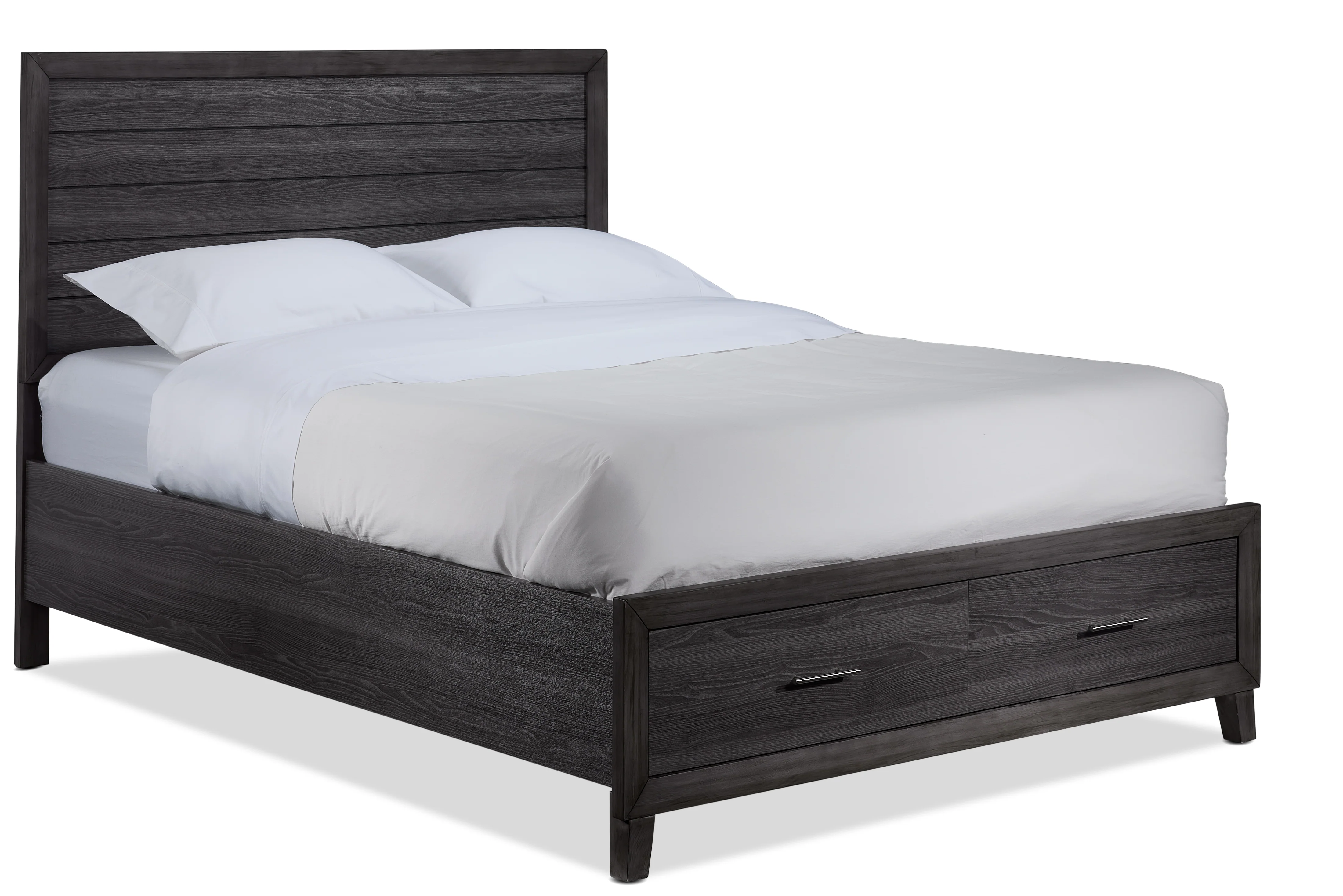 Miller 3-Piece King Storage Bed - Grey - Image 2