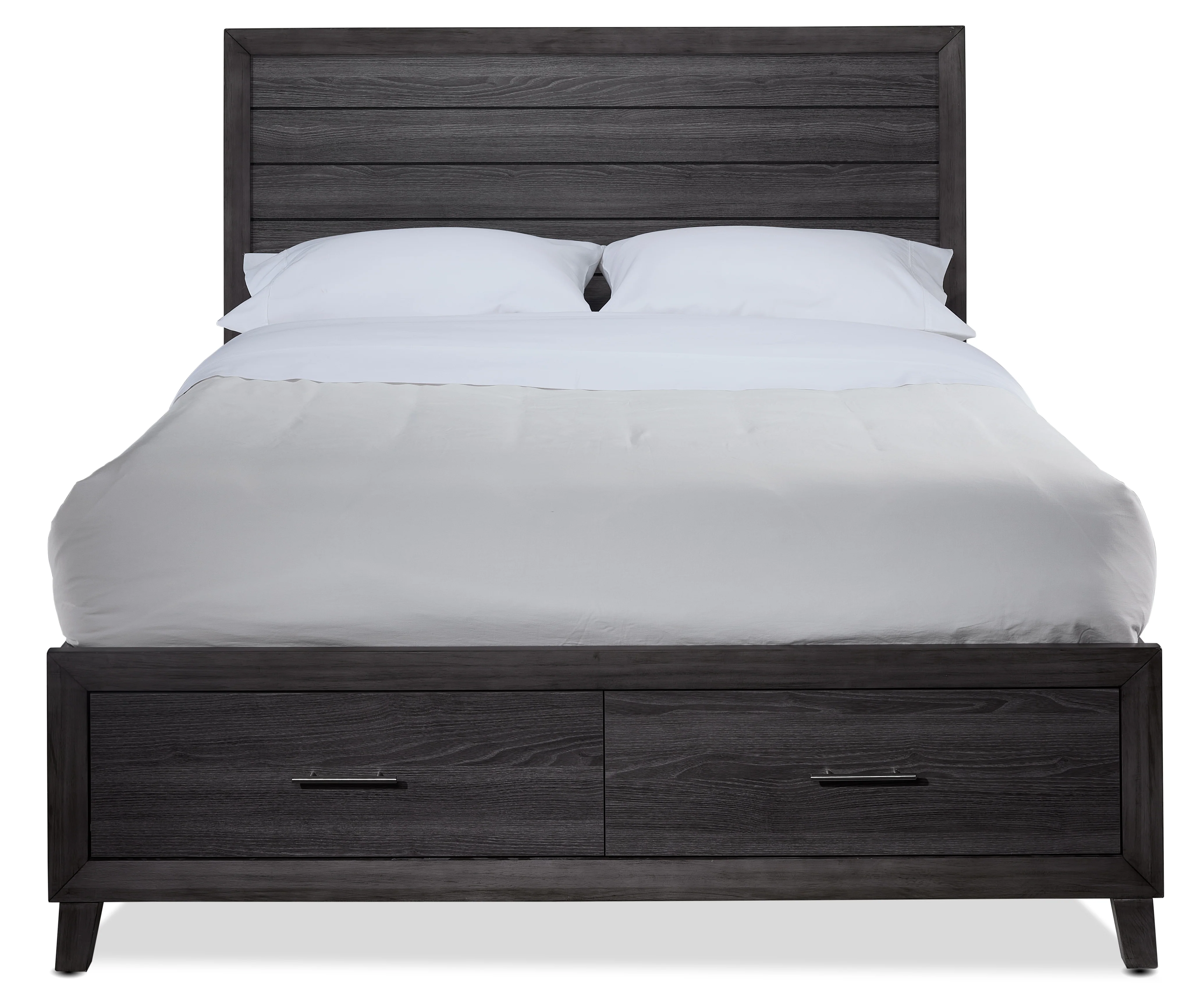 Miller 3-Piece King Storage Bed - Grey - Image 3
