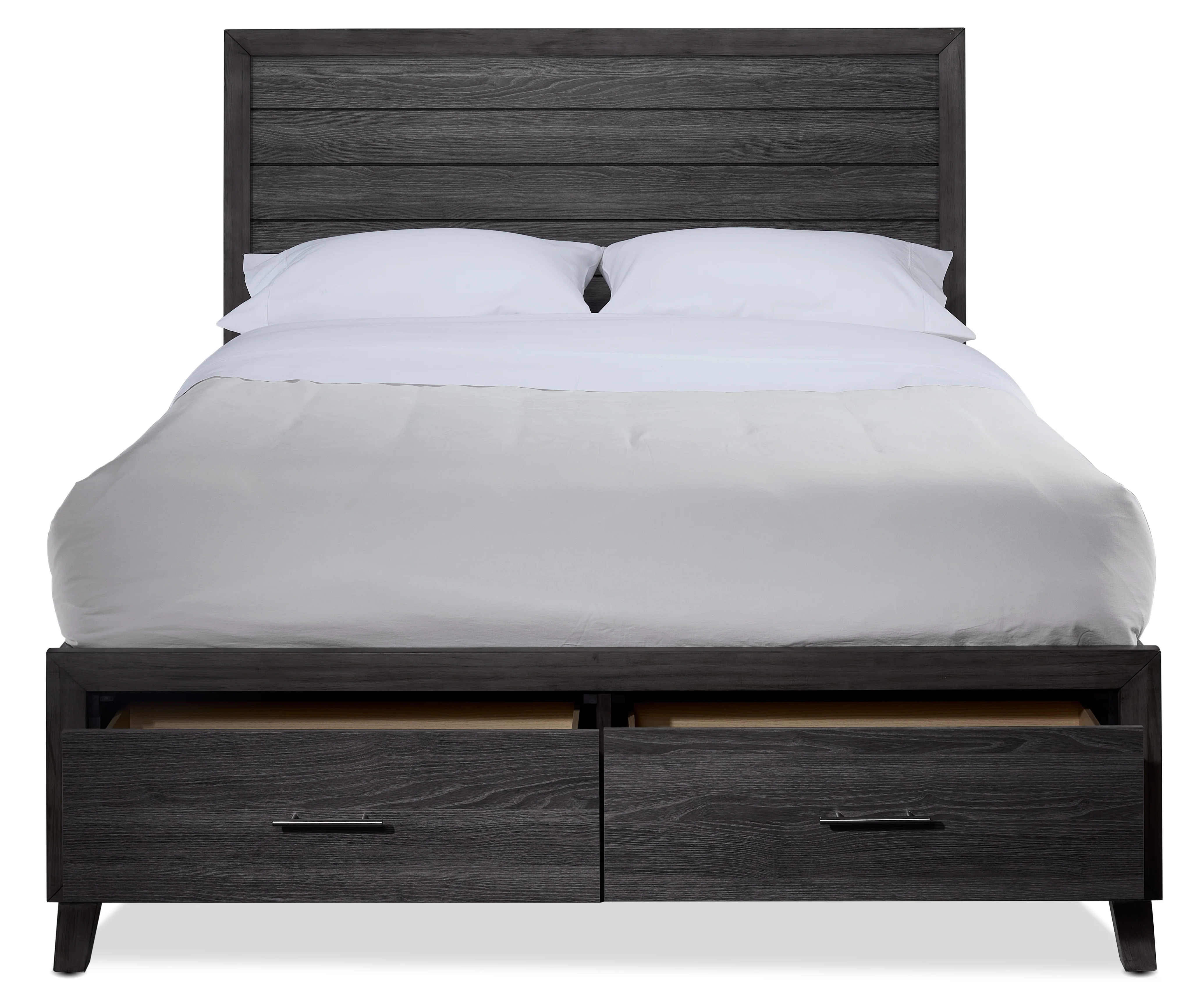 Miller 3-Piece King Storage Bed - Grey - Image 4