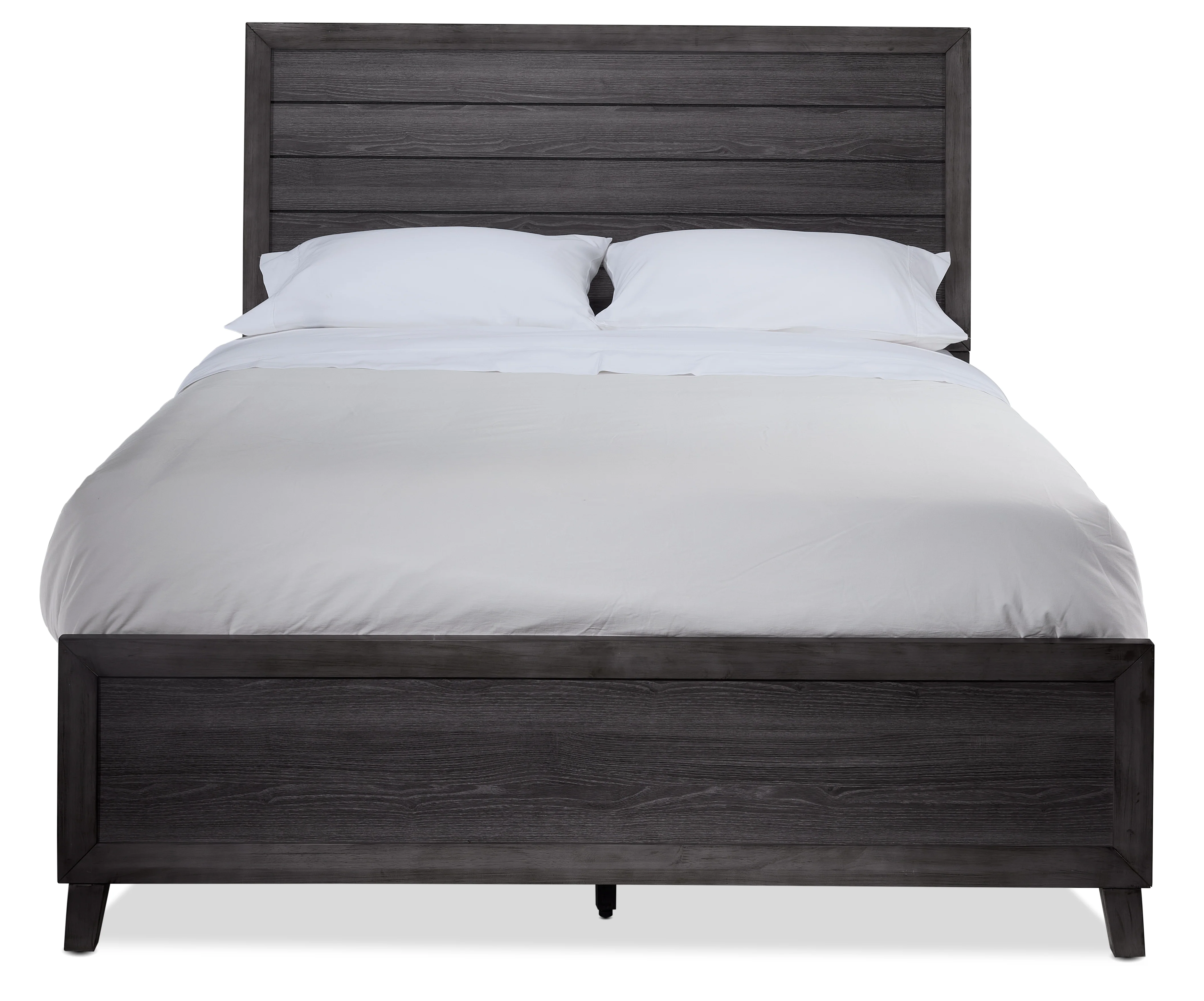 Miller 3-Piece Queen Panel Bed - Grey - Image 2
