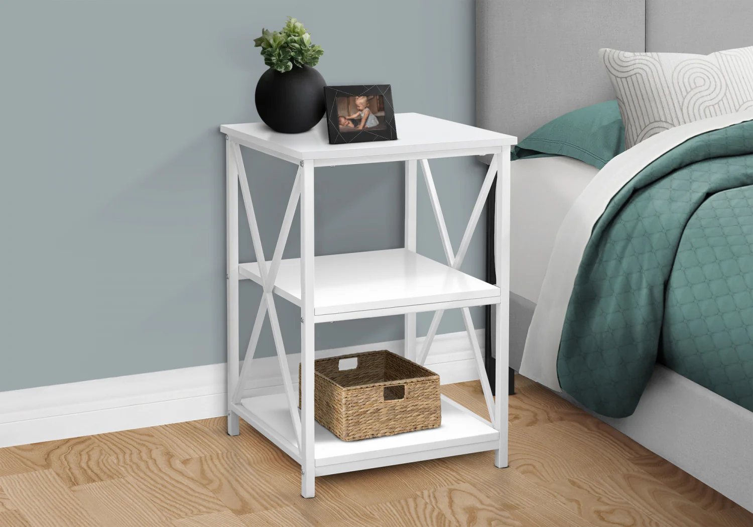 Miren Side Table - White - Image 11