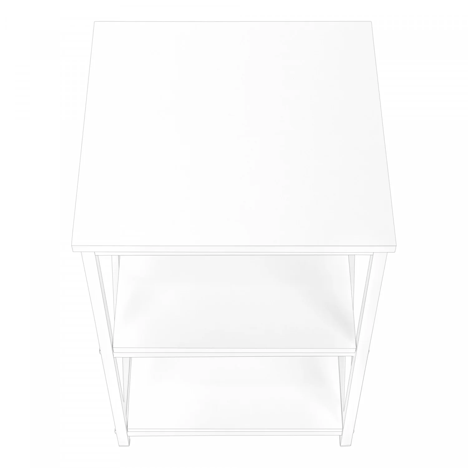 Miren Side Table - White - Image 8