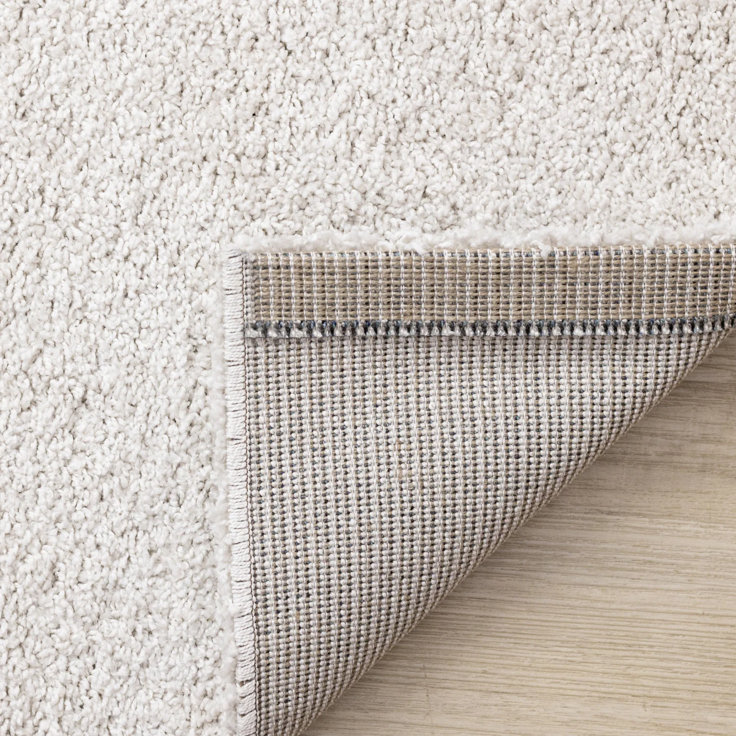 Misha Modern Geometric Area Rug - 5' X 8' - White/Grey - Image 11