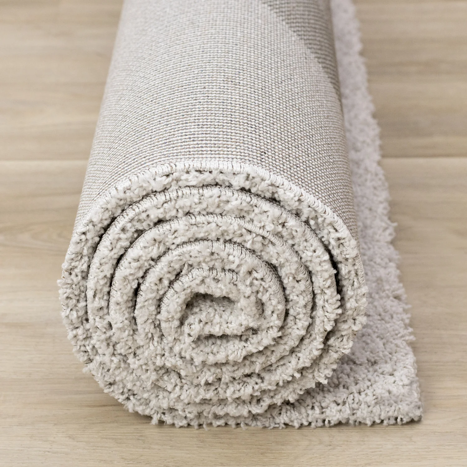 Misha Modern Geometric Area Rug - 8' X 11' - White/Grey - Image 13