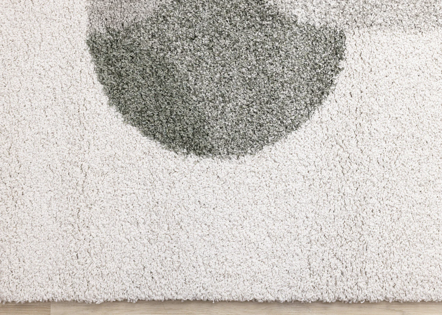 Misha Modern Geometric Area Rug - 8' X 11' - White/Grey - Image 9